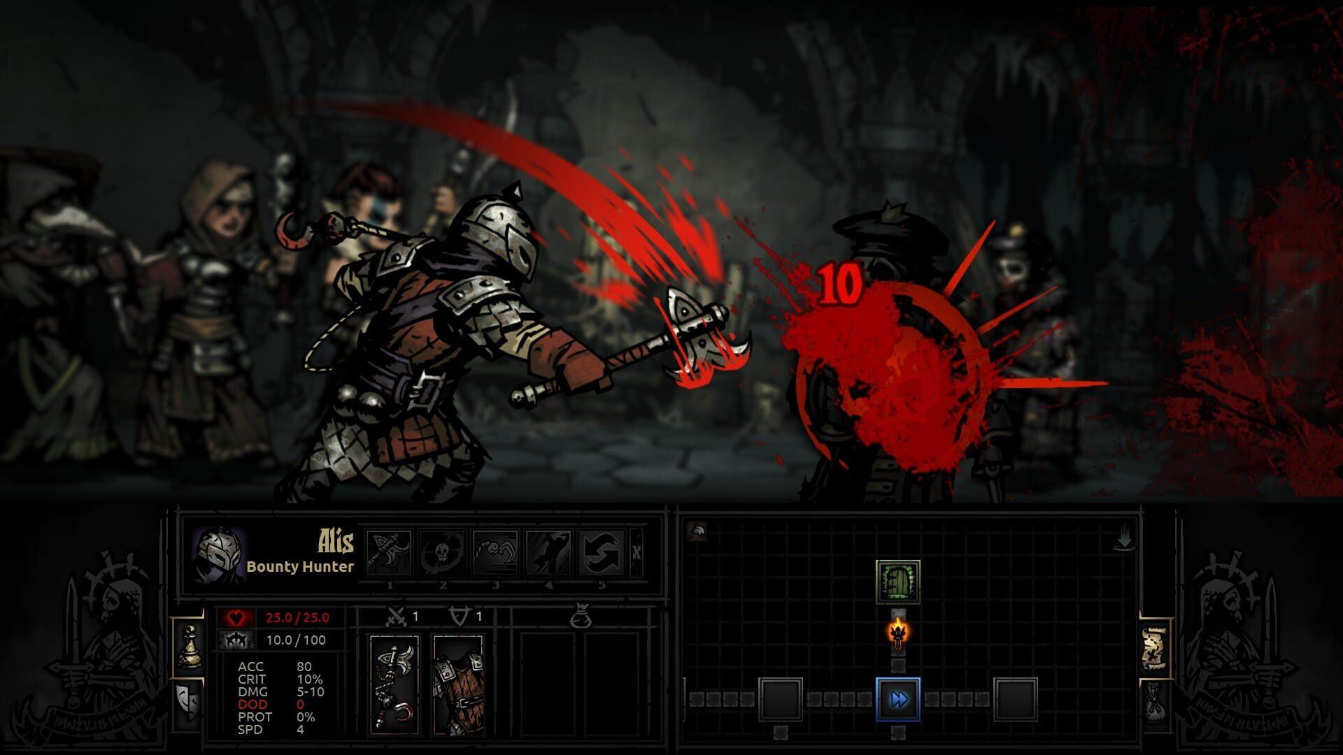 Darkest Dungeon - gameplay screenshot