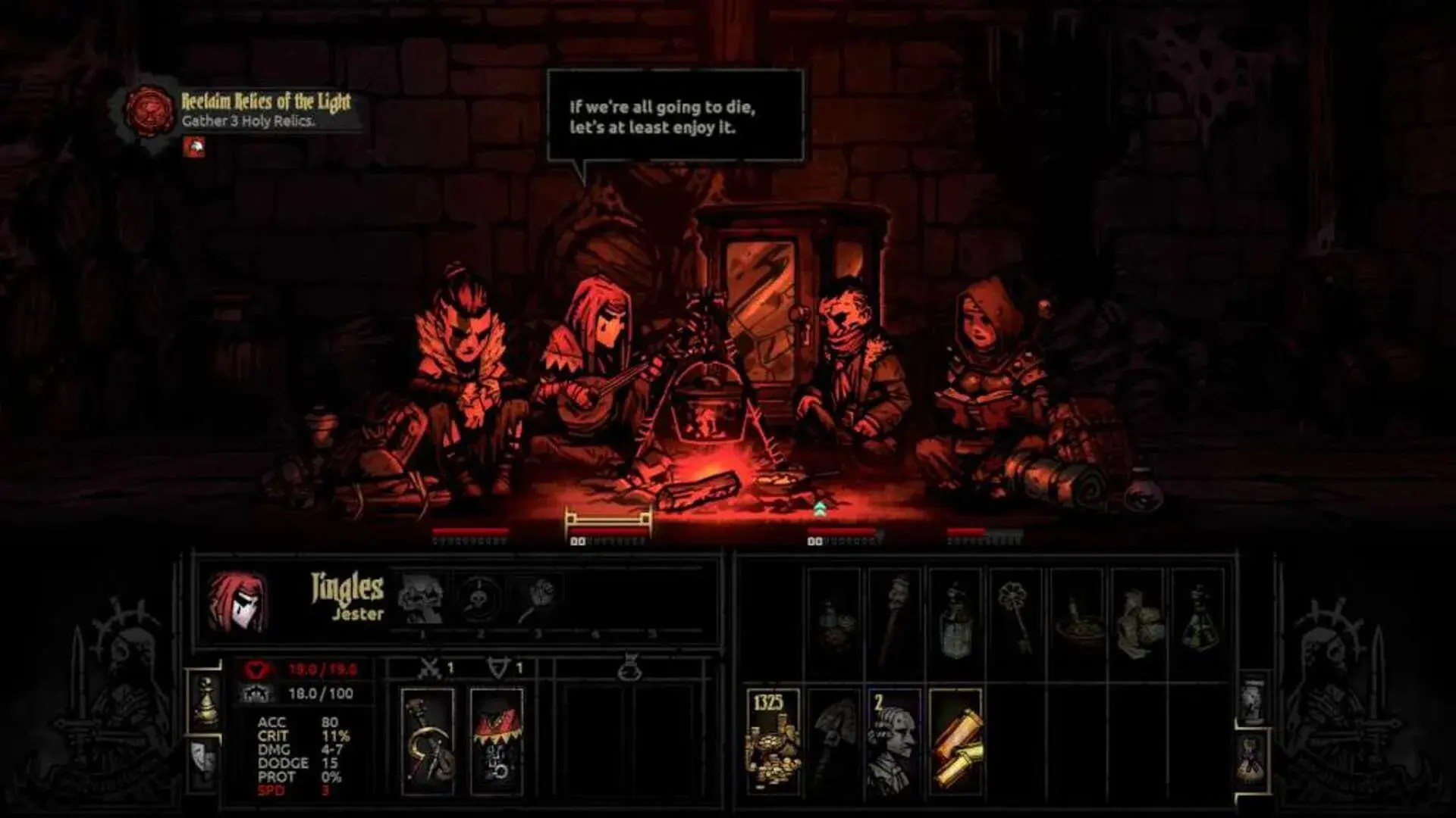 Darkest Dungeon: Ancestral Edition - główny screenshot z gry