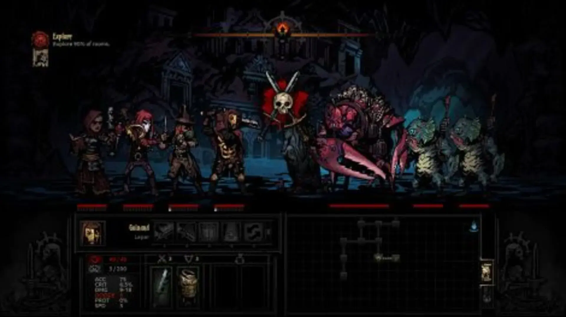 Darkest Dungeon: Ancestral Edition - gameplay screenshot