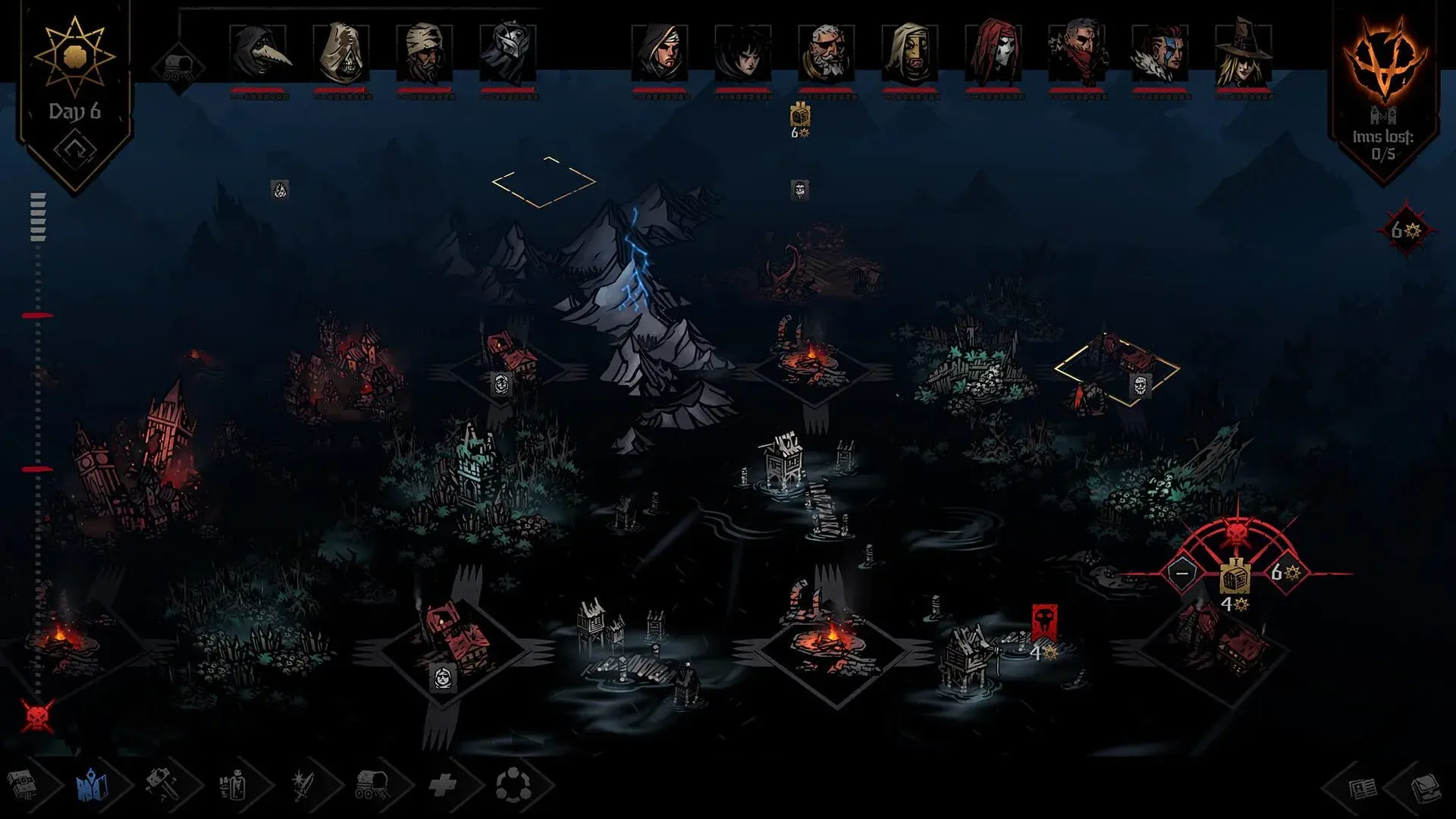 Darkest Dungeon II: Resolute Edition - świat gry, lokacja