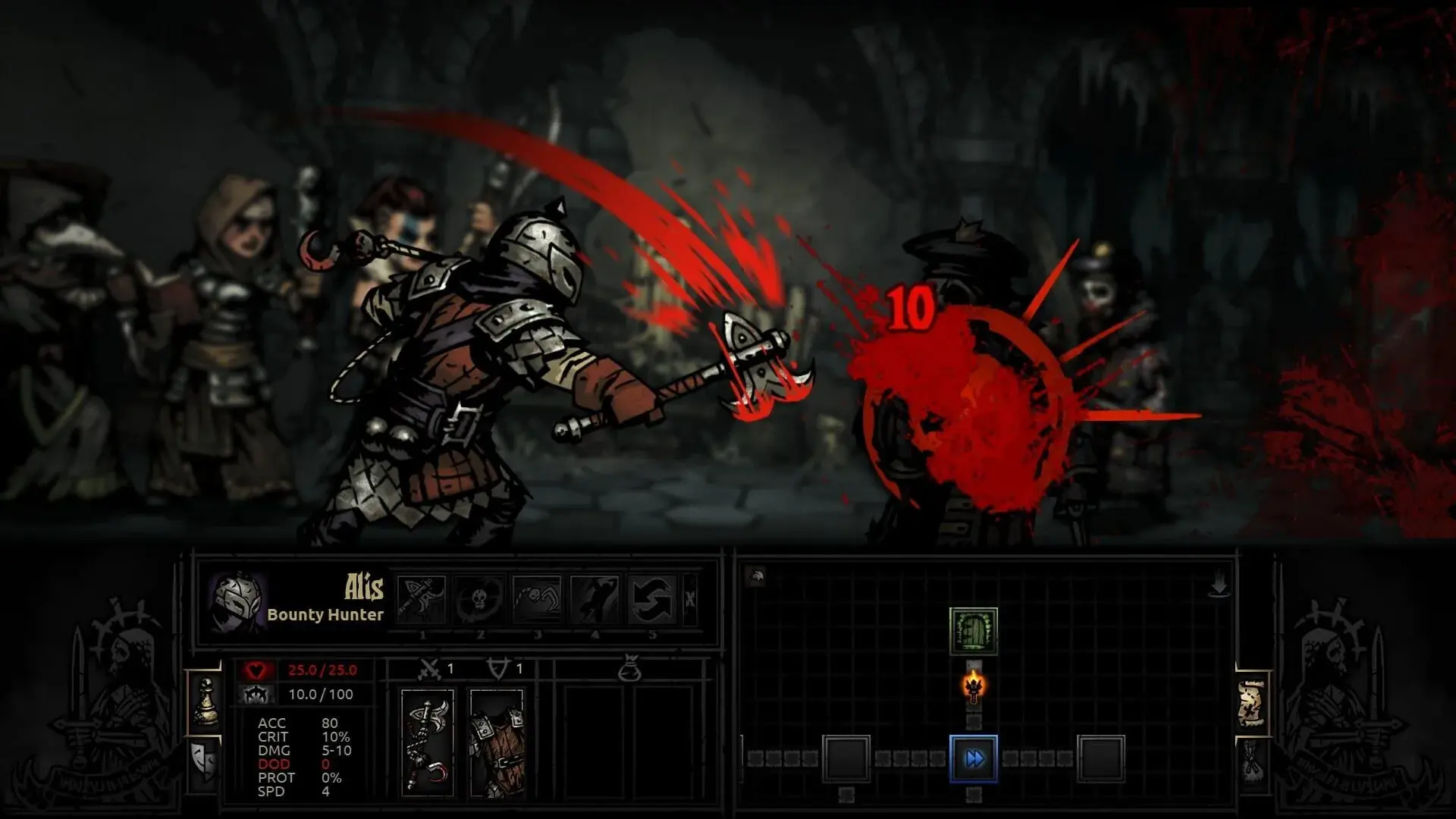 Darkest Dungeon (PS5) - akcja w grze