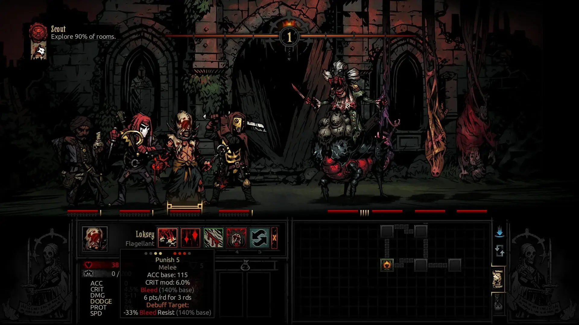 Darkest Dungeon: The Crimson Court (PS5) - świat gry, lokacja