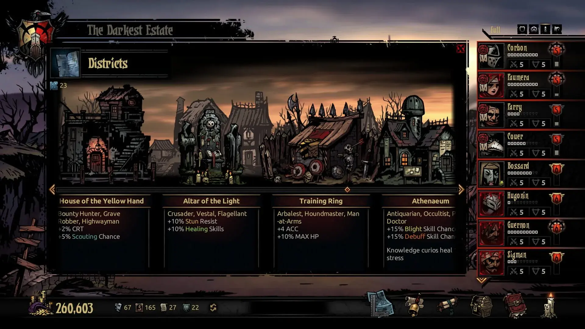 Darkest Dungeon: The Crimson Court (PS5) - akcja w grze
