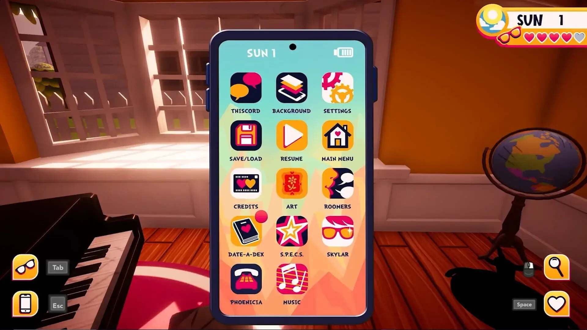 Date Everything! (PS5) - świat gry, lokacja