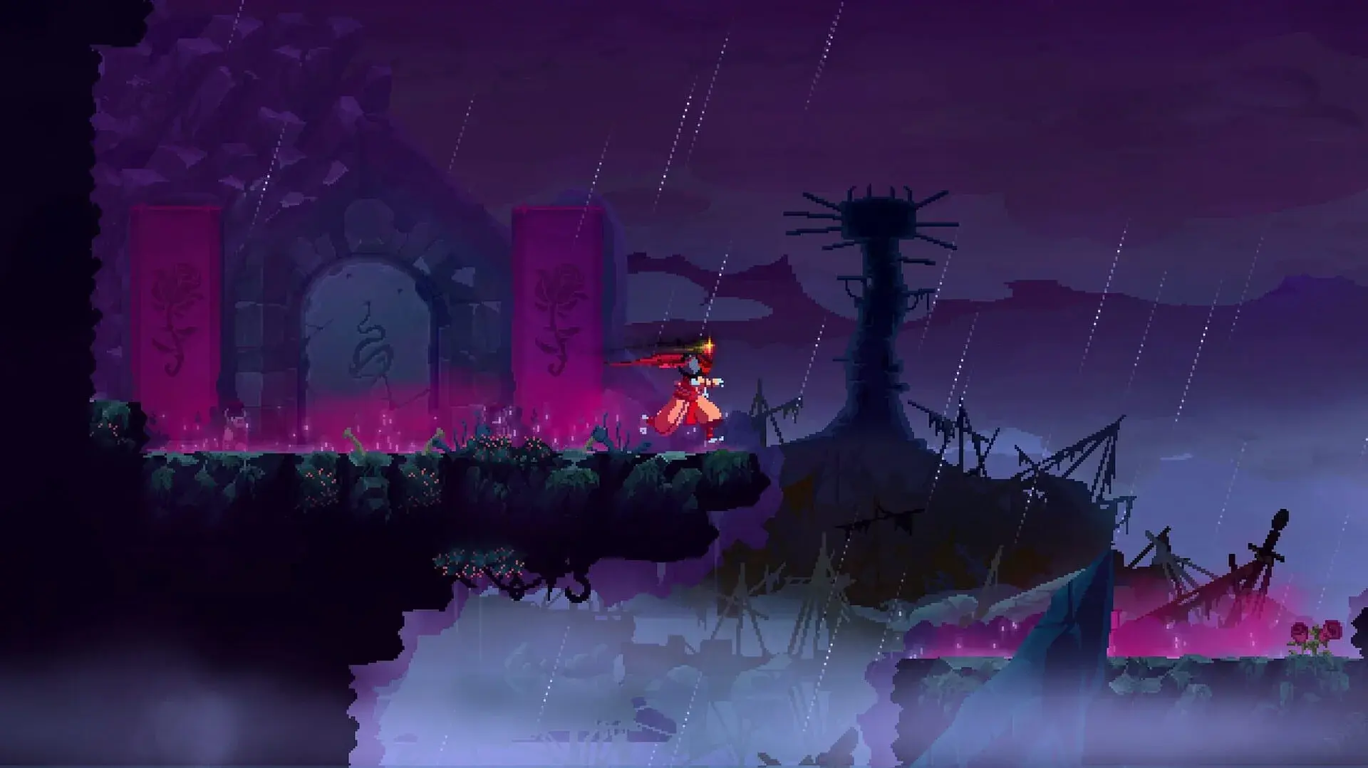 Dead Cells: Fatal Falls - świat gry, lokacja