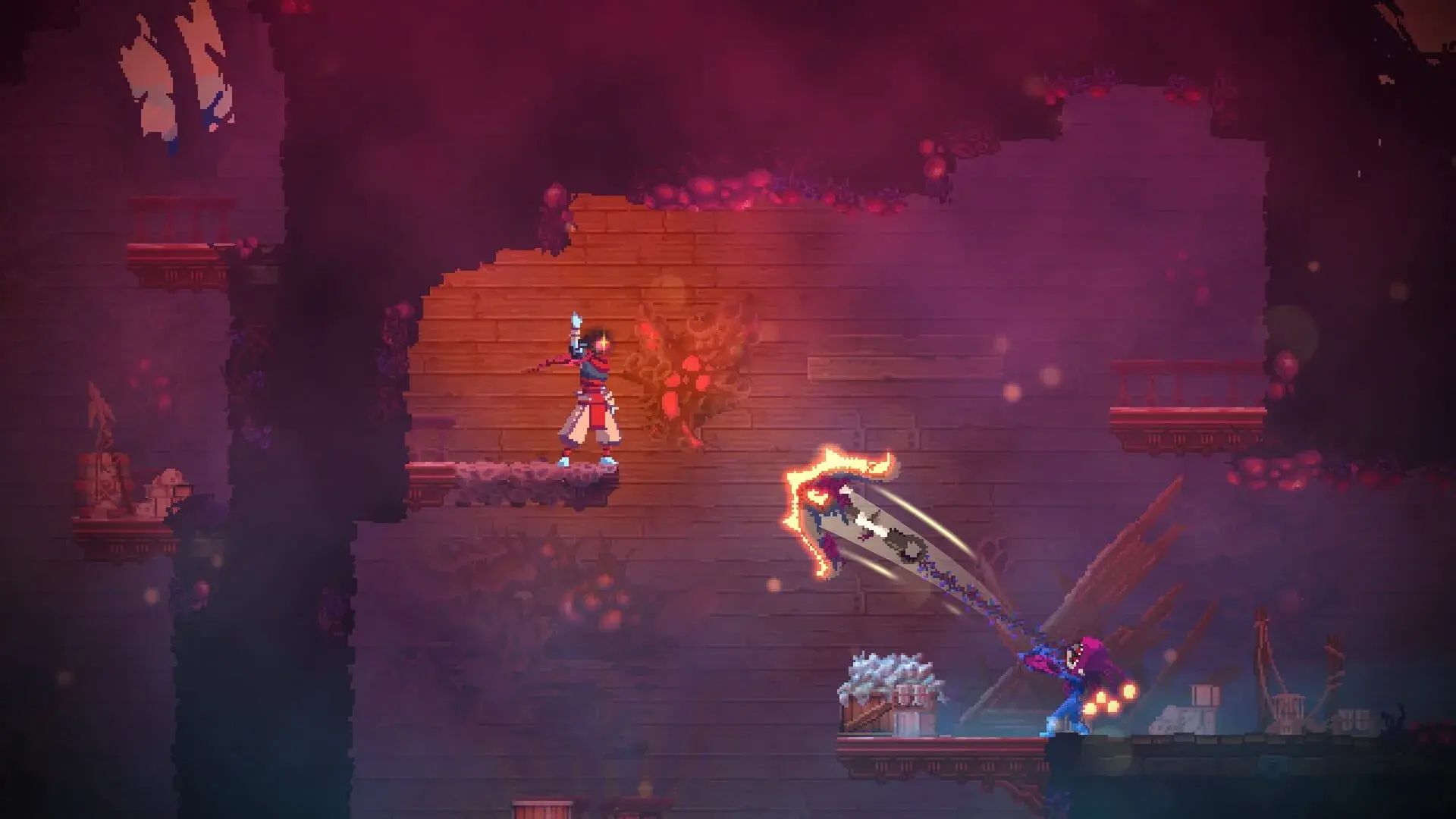 Dead Cells: The Queen and the Sea - gameplay screenshot