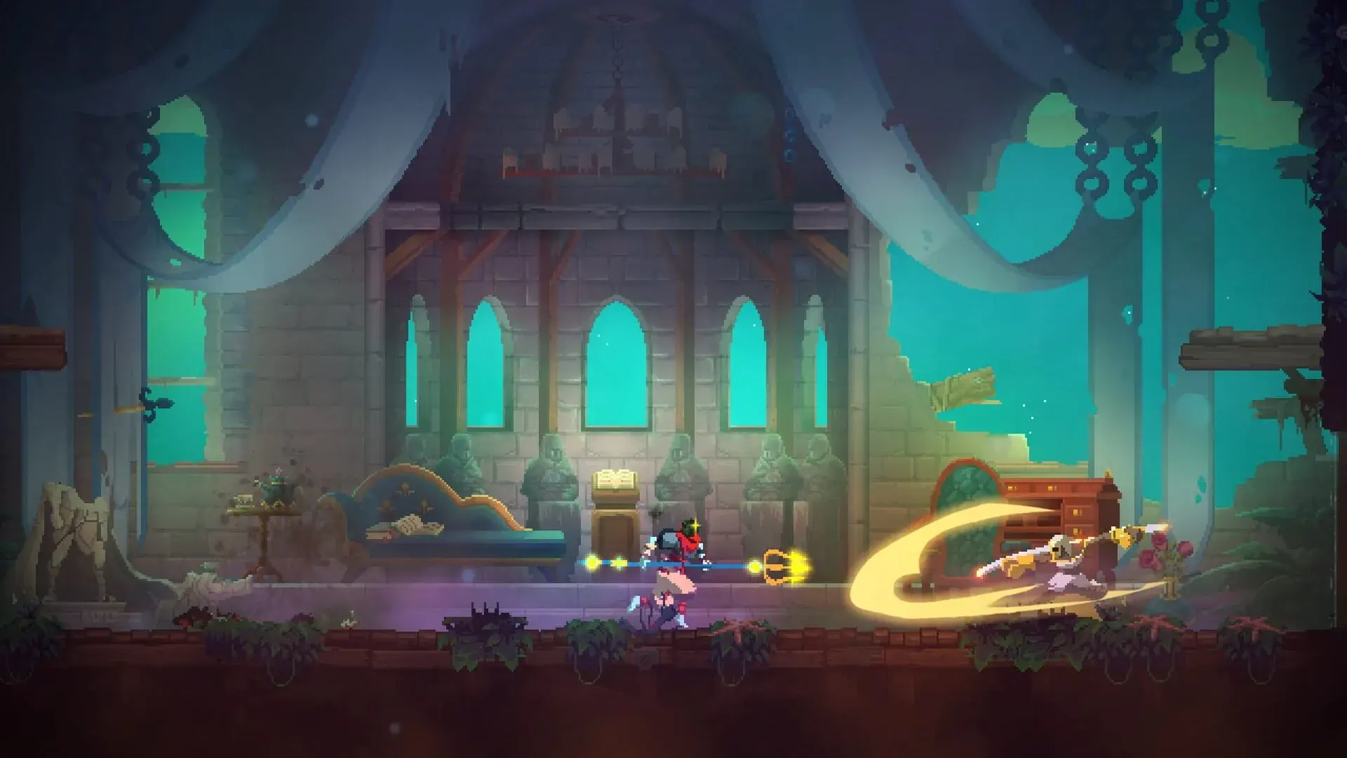 Dead Cells: The Queen and the Sea - świat gry, lokacja