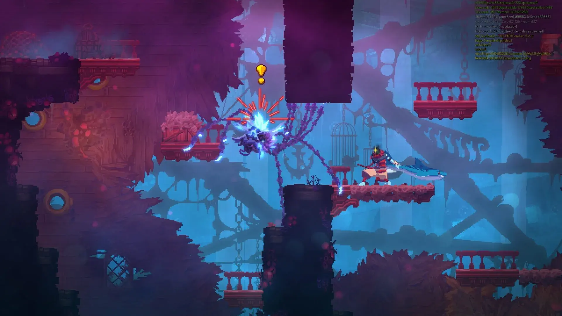 Dead Cells: The Queen and the Sea - obrazek z gry