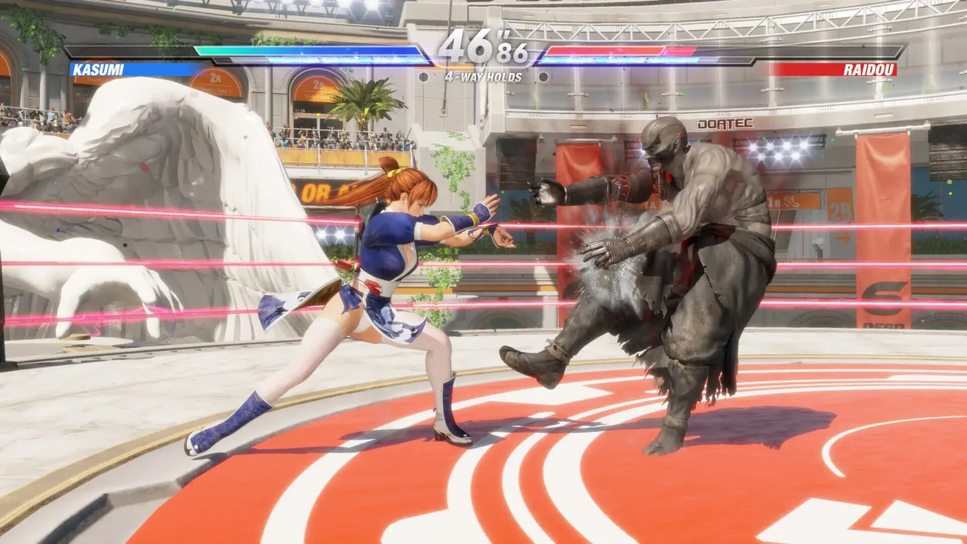 Dead or Alive 6 Last Round - akcja w grze
