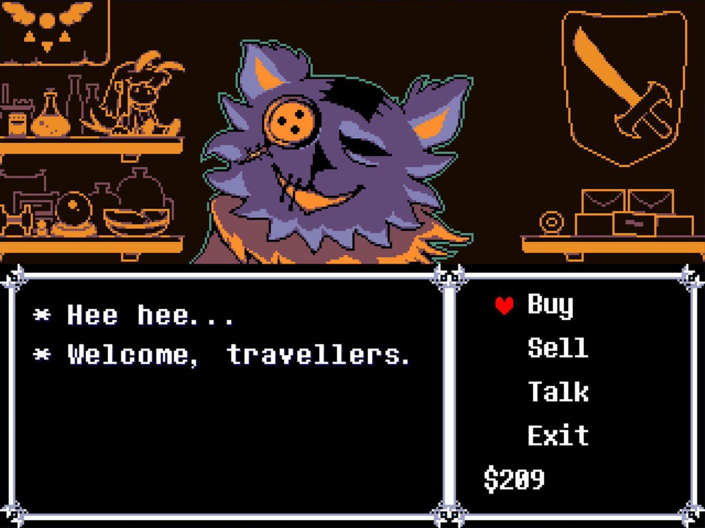 Deltarune - główny screenshot z gry