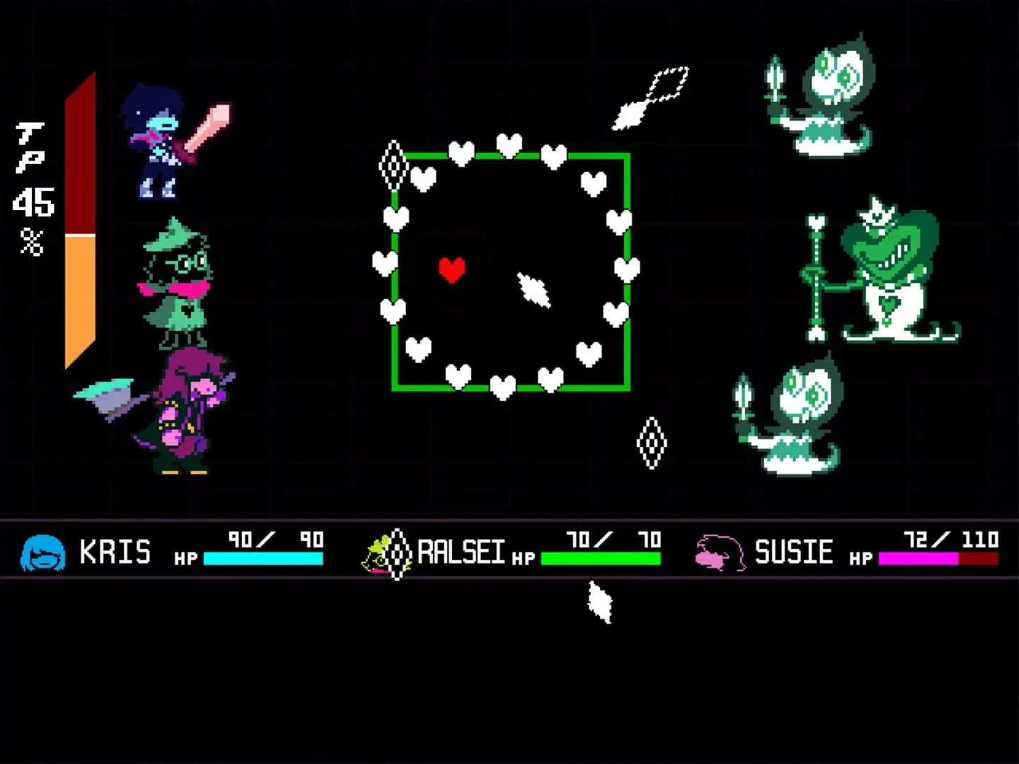 Deltarune (PS5) - akcja w grze