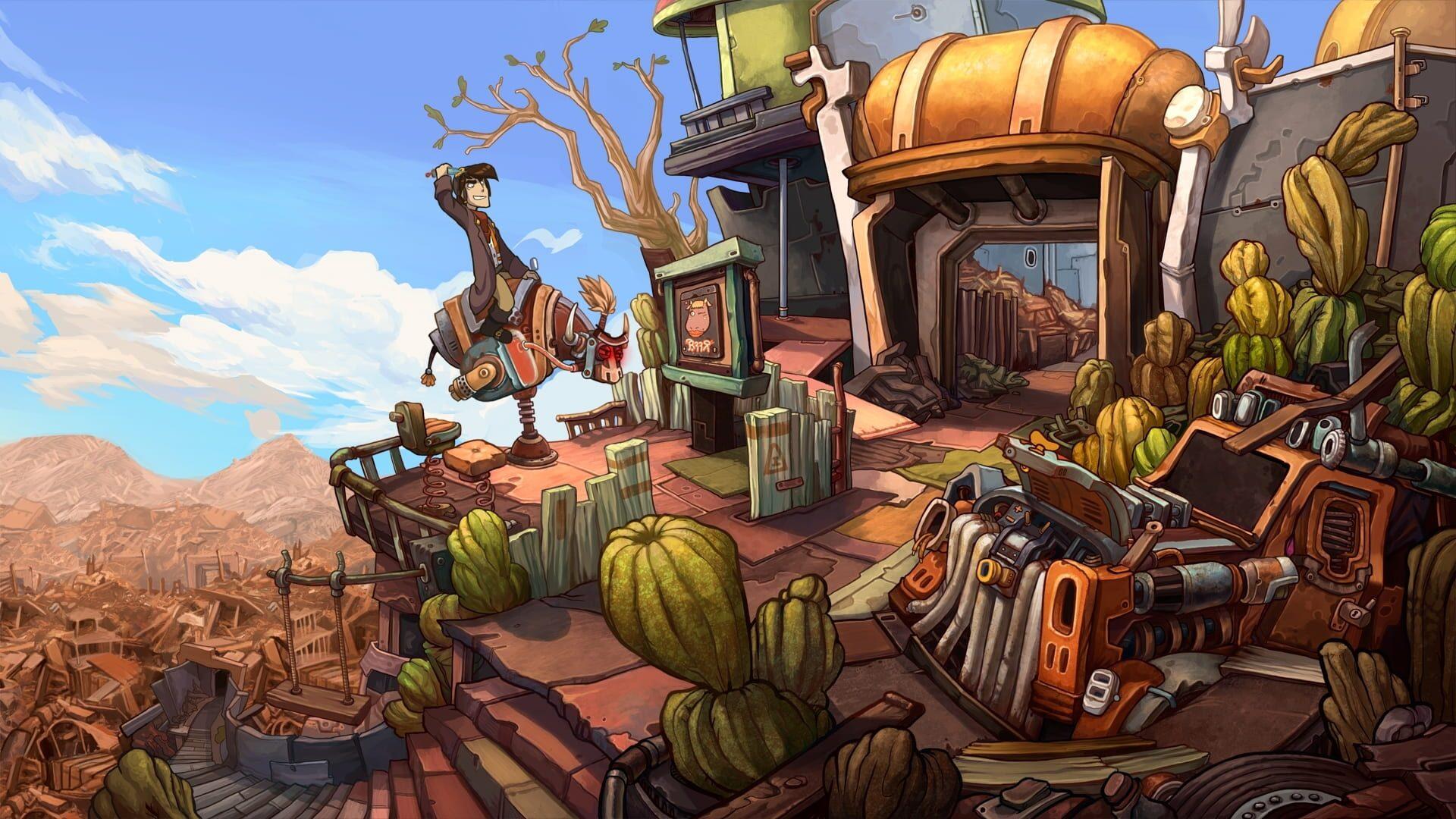 Deponia - gameplay screenshot