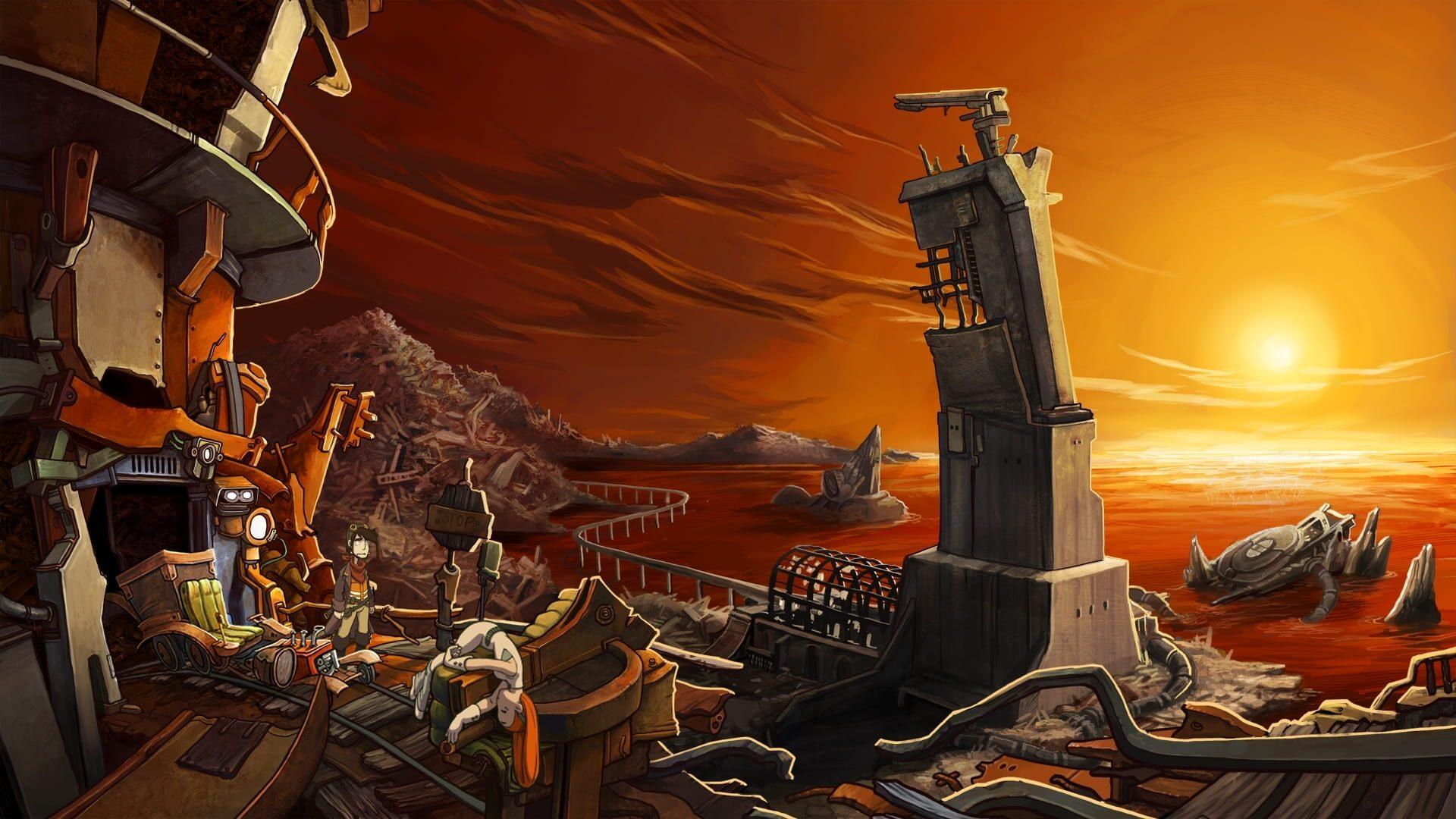 Deponia - świat gry, lokacja