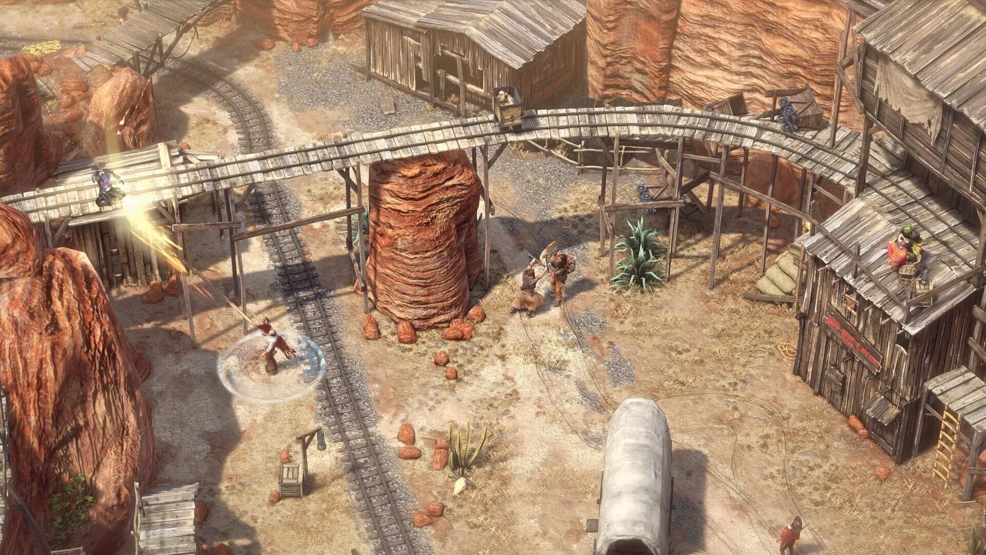 Desperados III: Deluxe Edition - gameplay screenshot