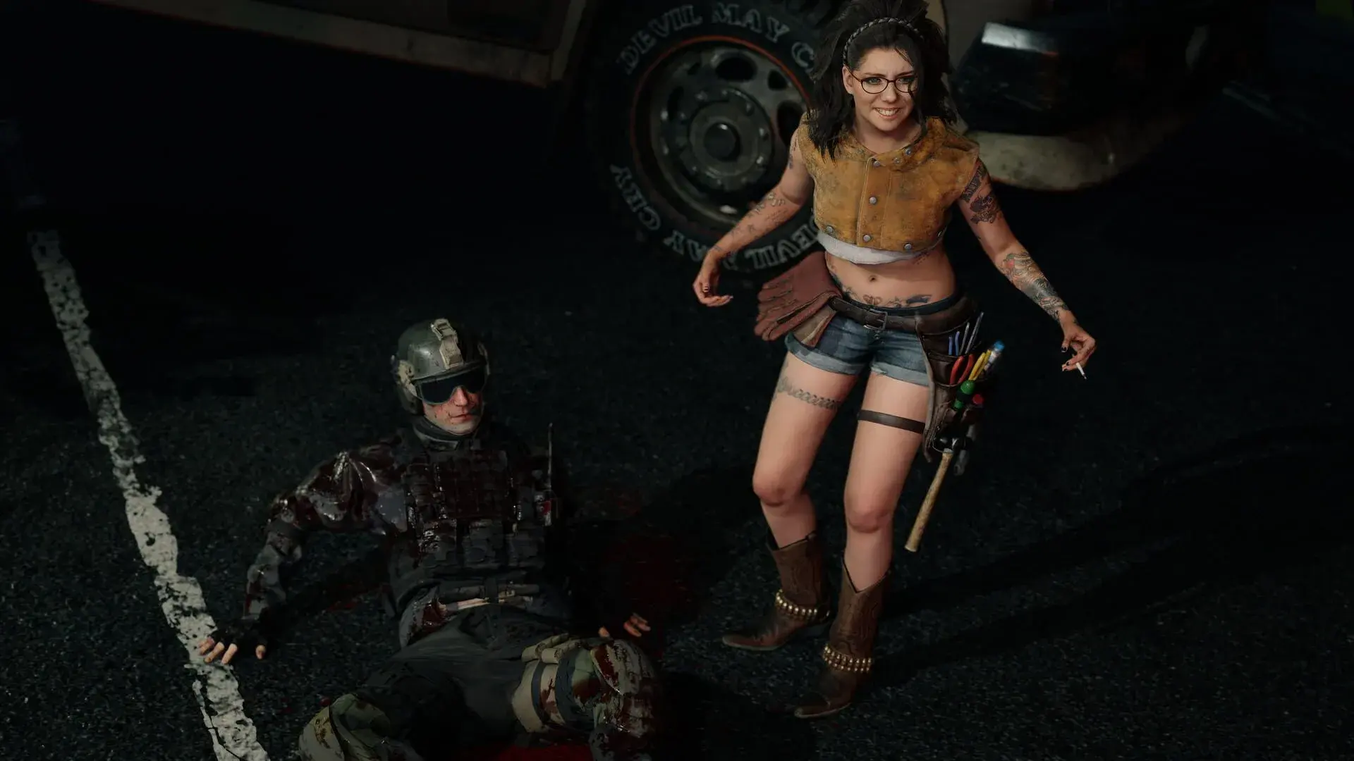 Devil May Cry 5 (PS5) - główny screenshot z gry