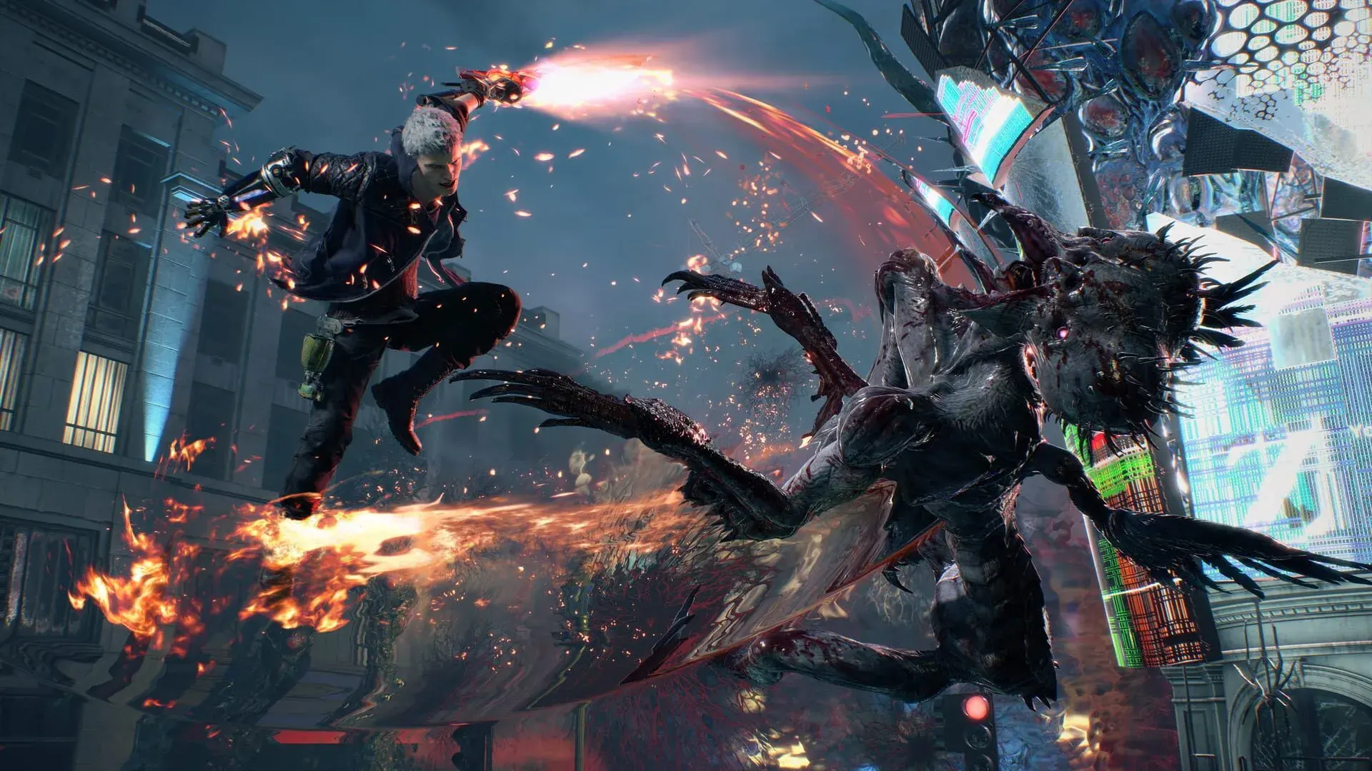 Devil May Cry 5 (PS5) - świat gry, lokacja