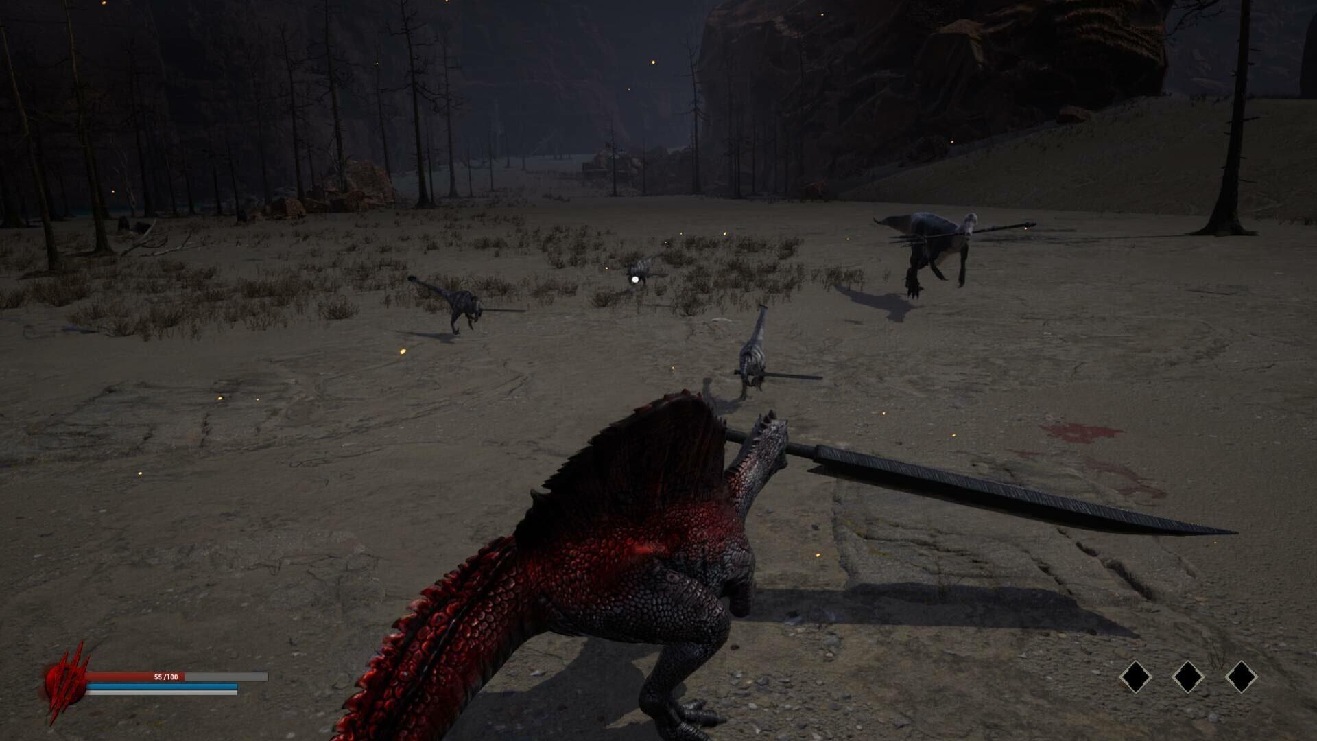 Dinoblade - główny screenshot z gry