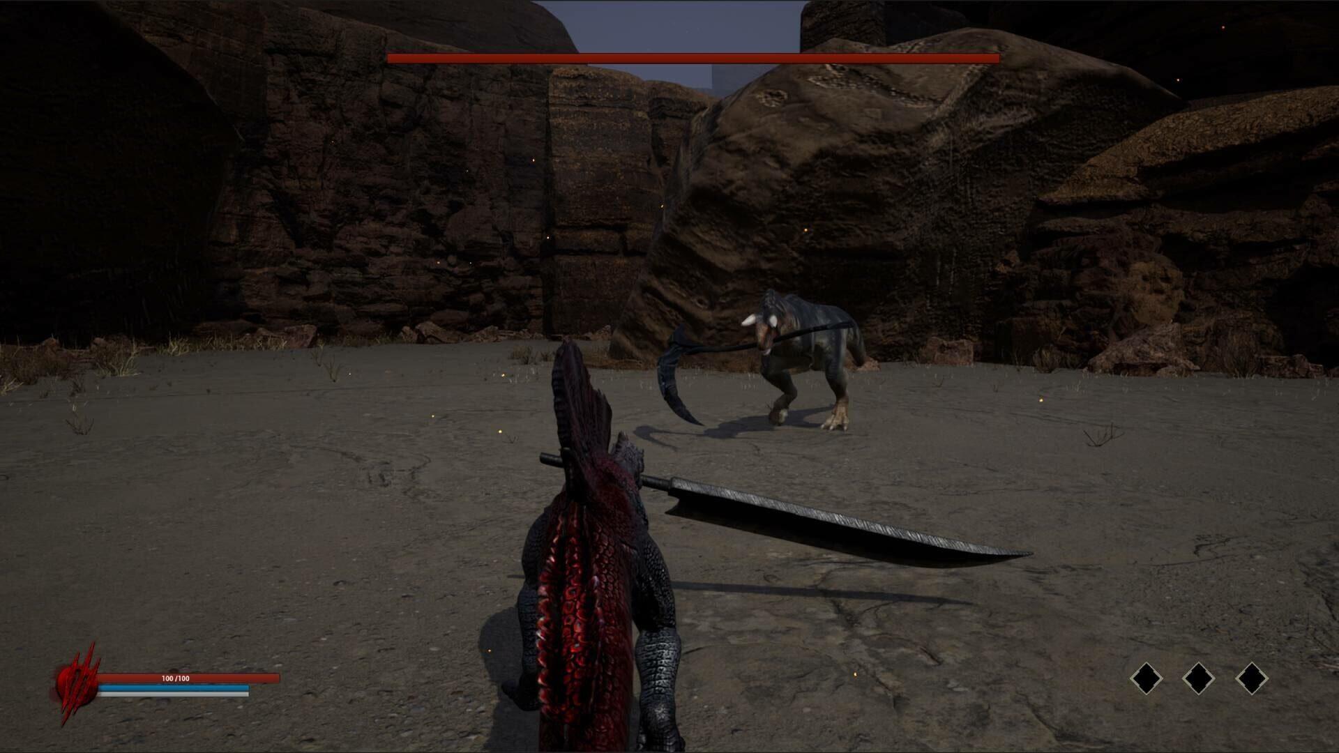 Dinoblade - screenshot wysokiej jakości