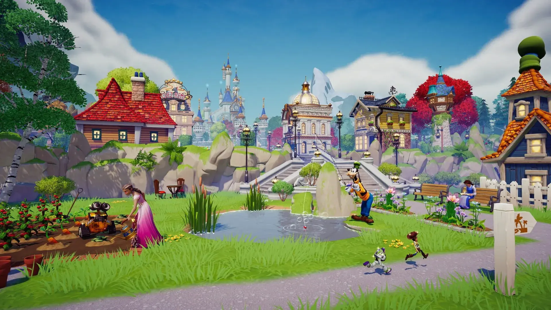 Disney Dreamlight Valley (PS5) - świat gry, lokacja