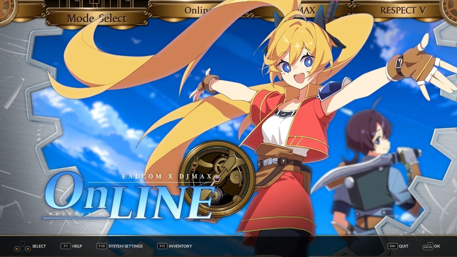 DJMax Respect V: Falcom Pack - akcja w grze
