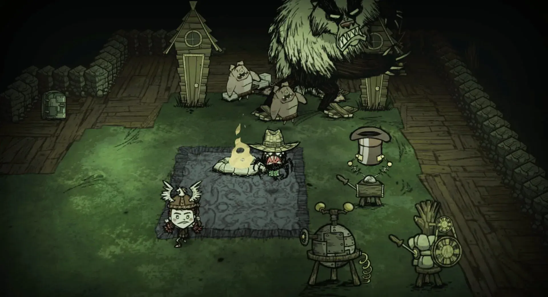 Don't Starve Together (Switch) - akcja w grze