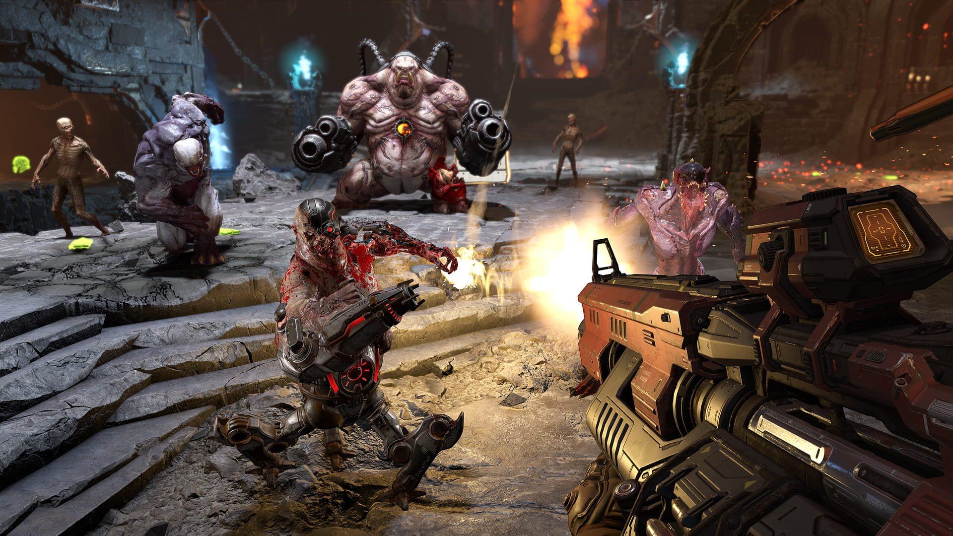 Doom Eternal - akcja w grze