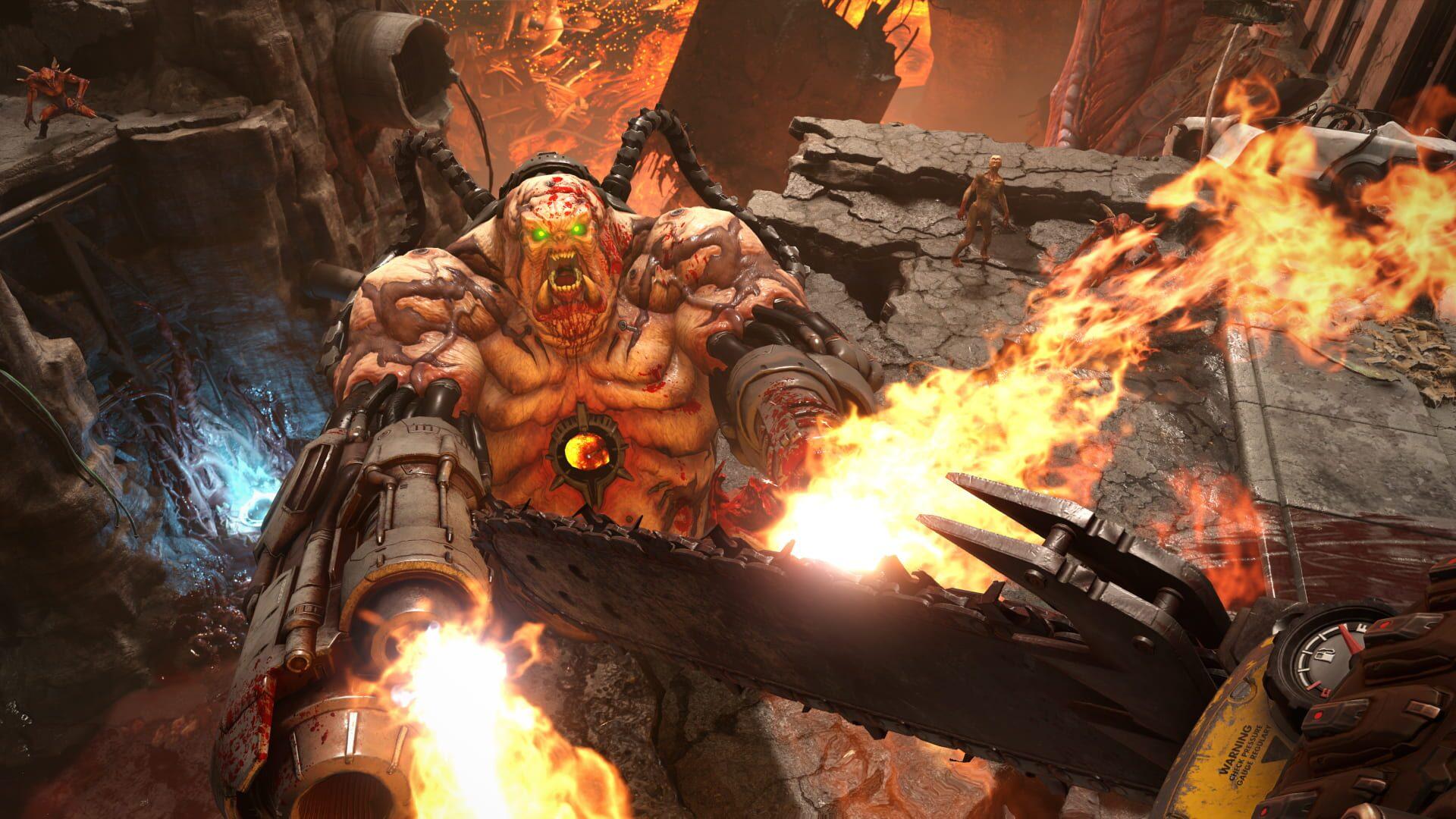 Doom Eternal (Switch) - akcja w grze