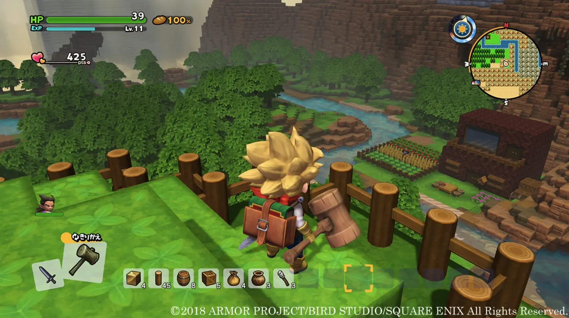 Dragon Quest Builders 2 (Xbox Series & PC) - świat gry, lokacja