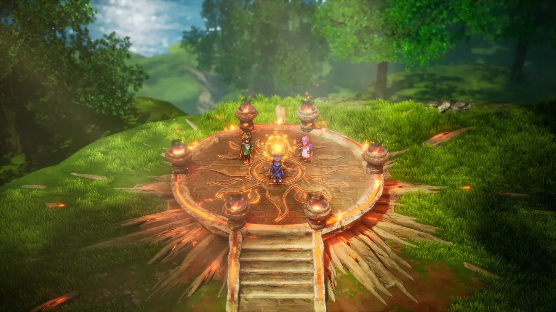 Dragon Quest I & II HD-2D Remake - główny screenshot z gry