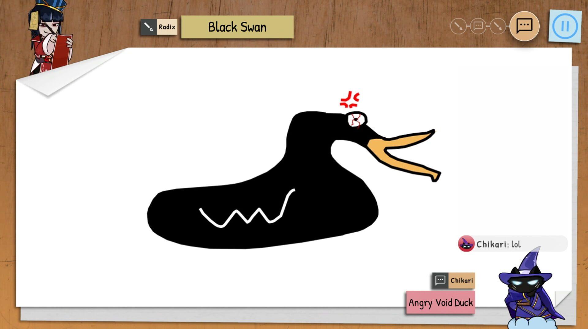 Draw & Guess - świat gry, lokacja