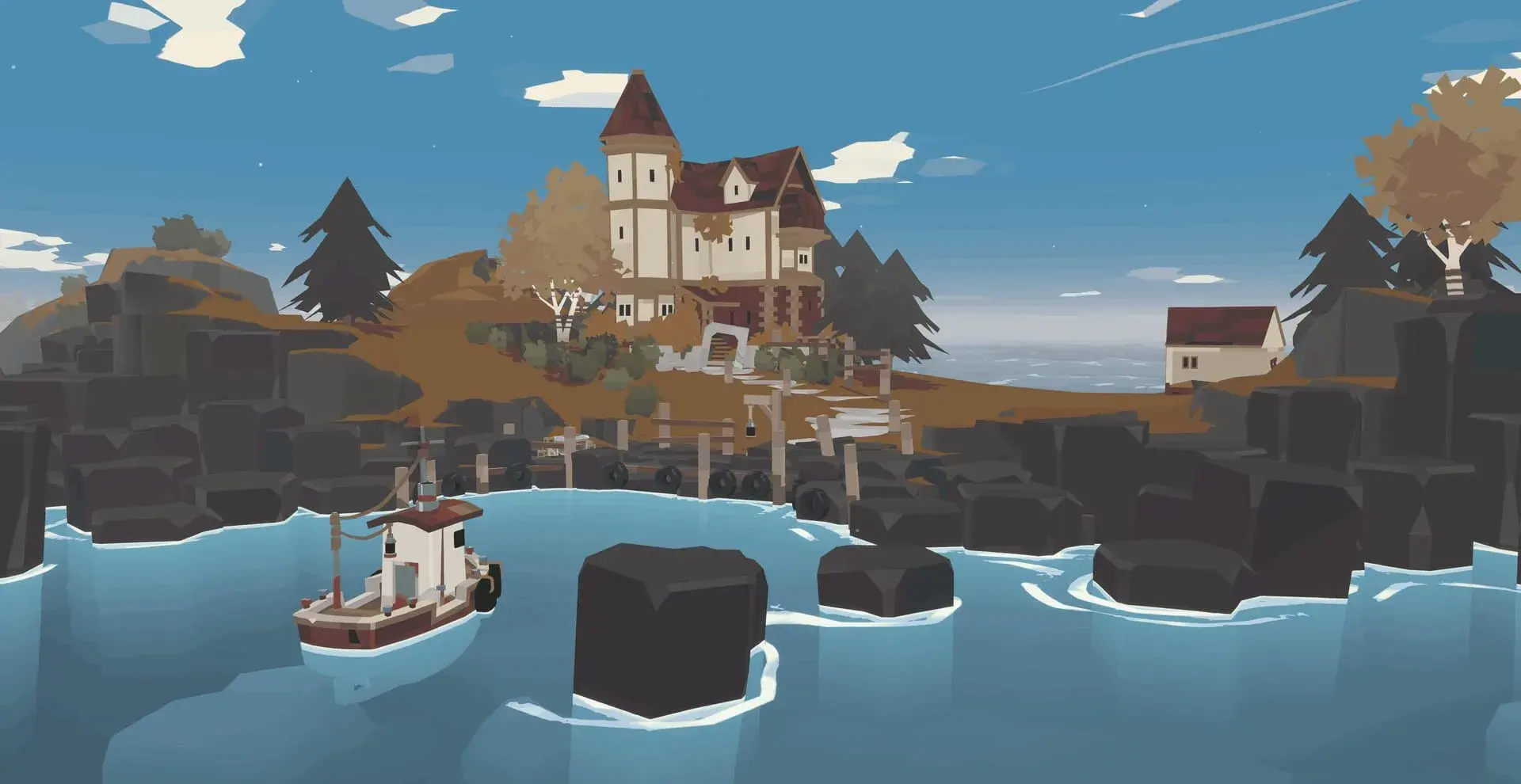 Dredge: Digital Deluxe Edition - główny screenshot z gry