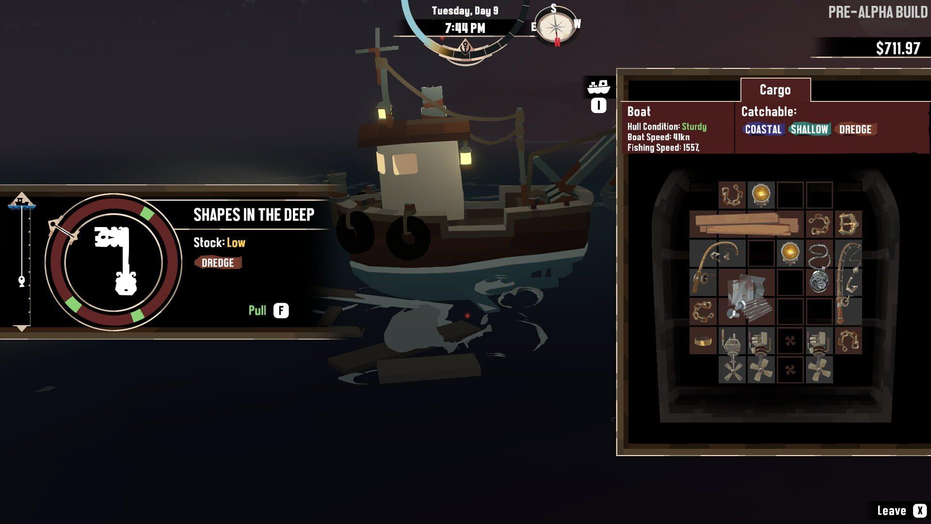 Dredge (PS5) - świat gry, lokacja