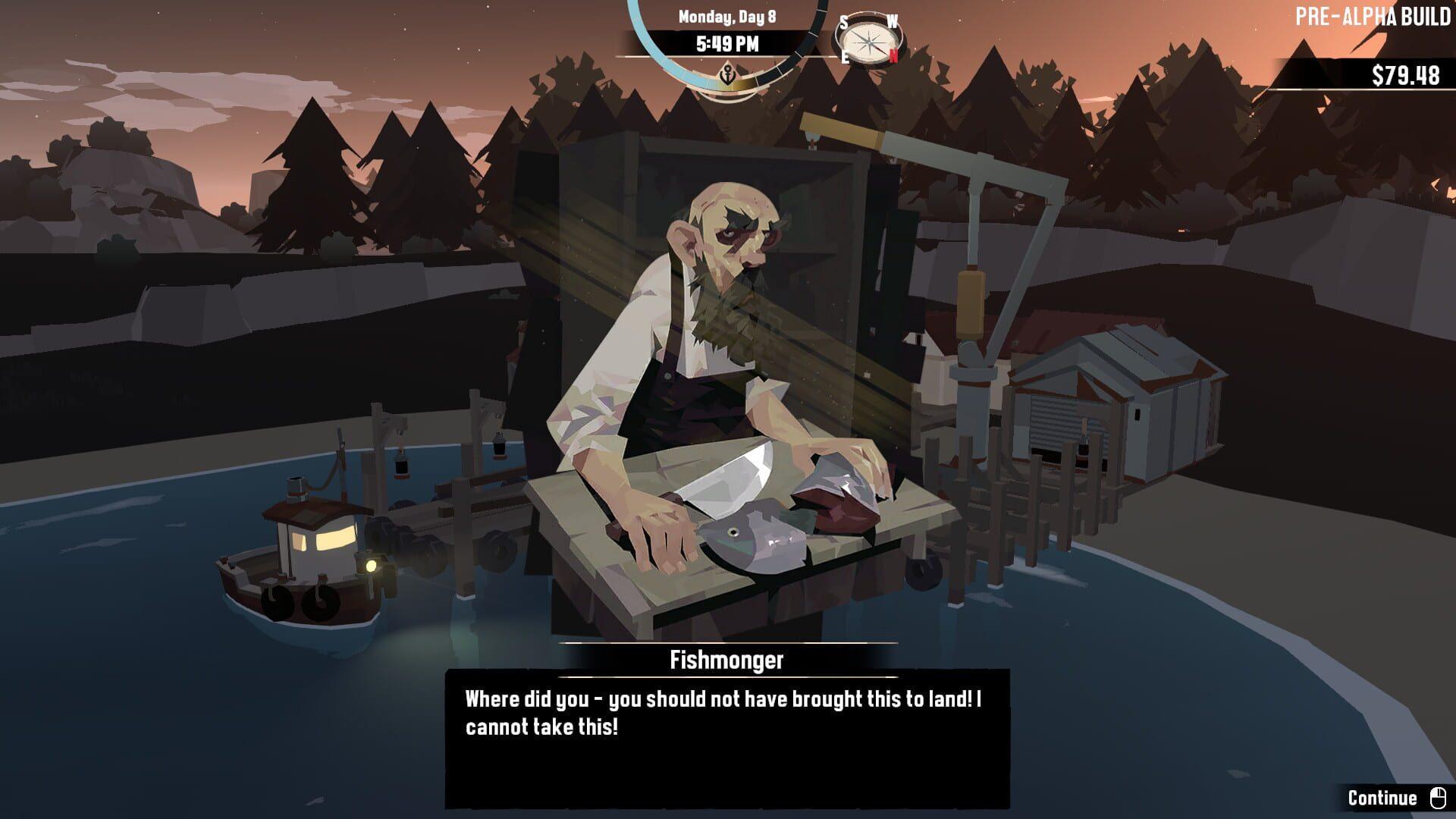 Dredge (Xbox Series & PC) - świat gry, lokacja