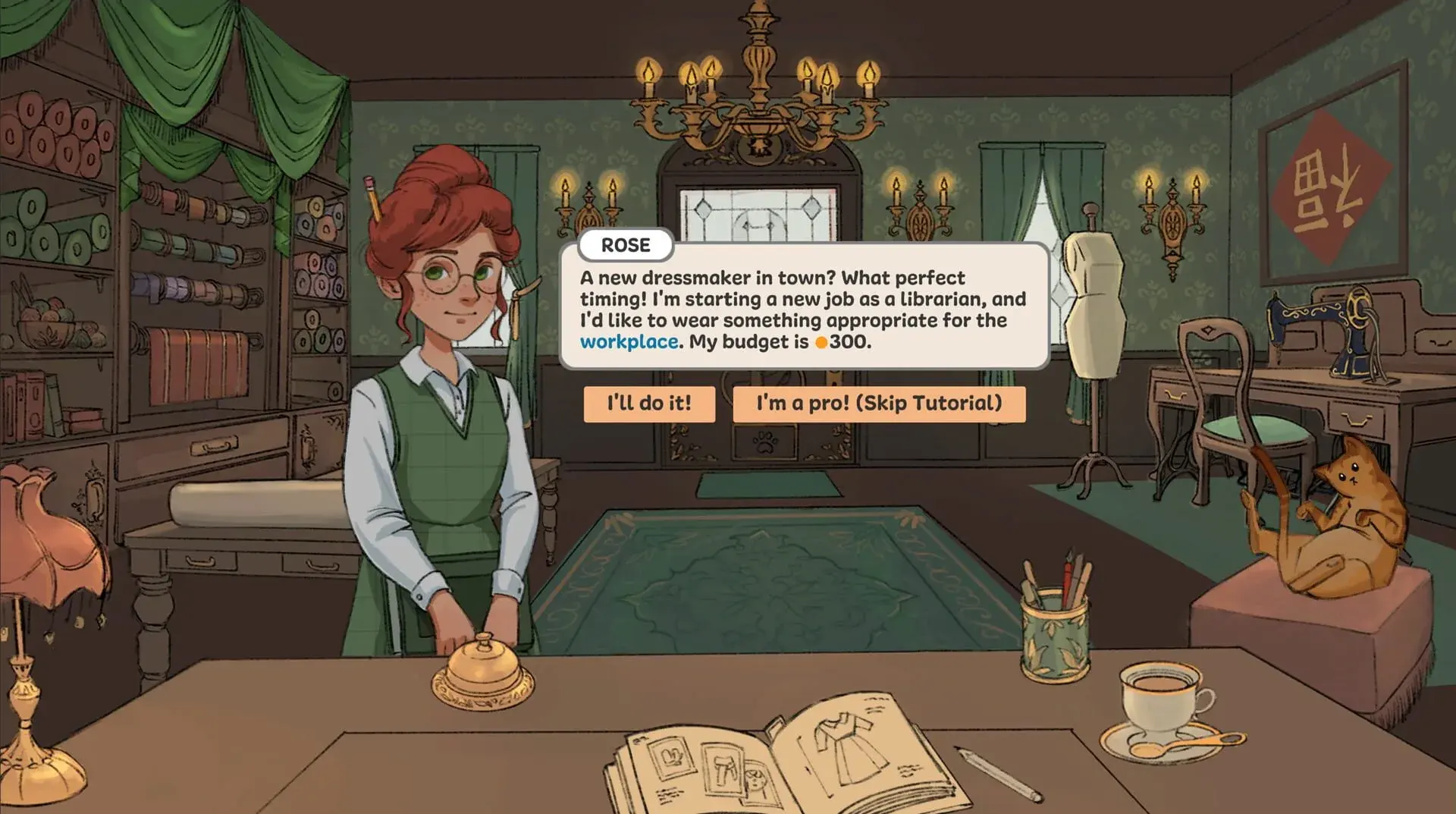 Dressmaker - screenshot wysokiej jakości