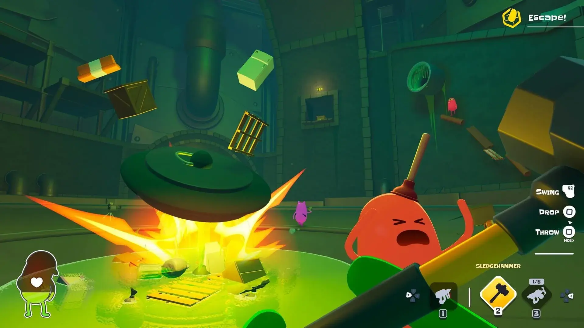 Dumb Ways to Build (PS5) - główny screenshot z gry