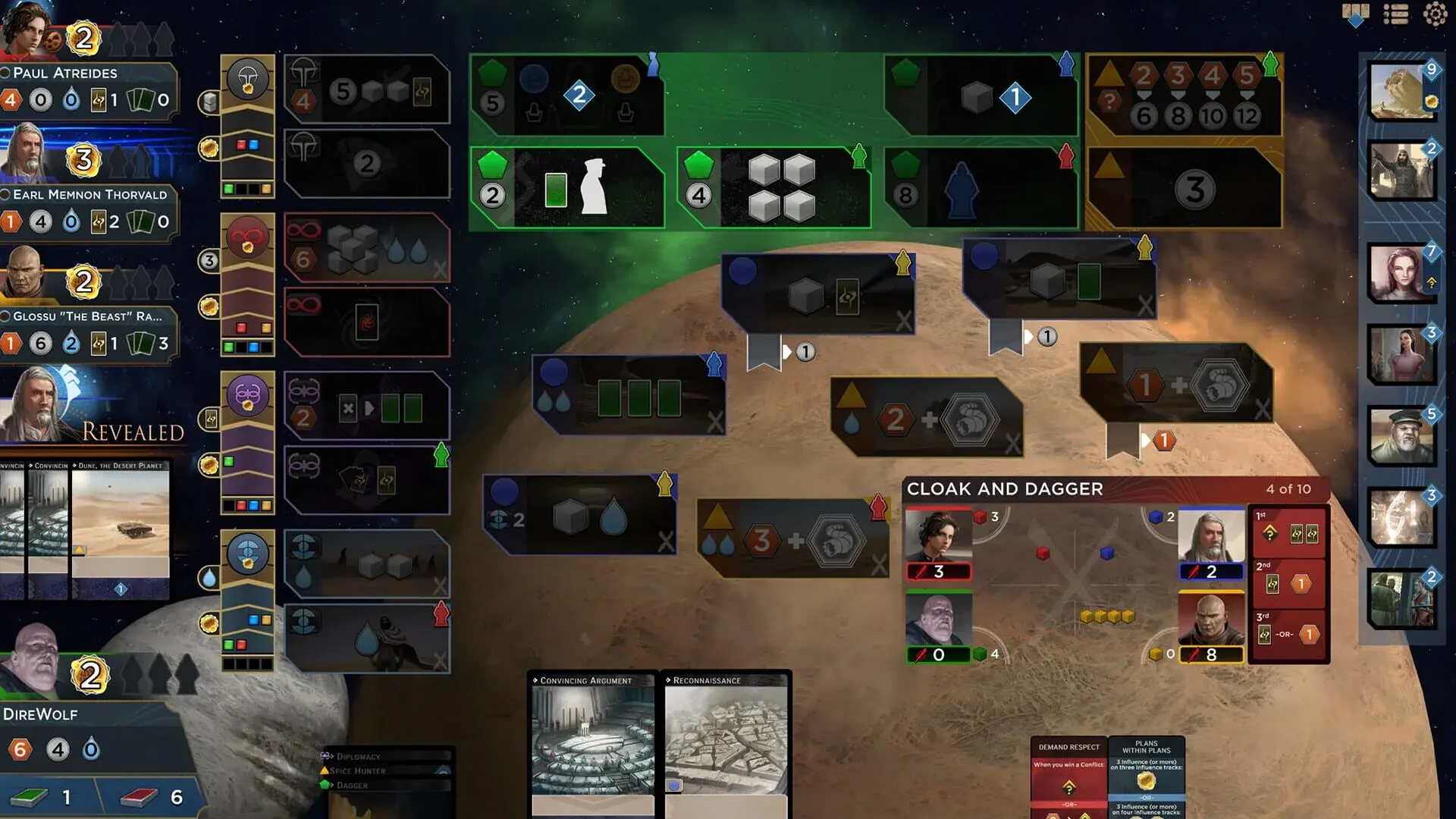 Dune: Imperium - gameplay screenshot
