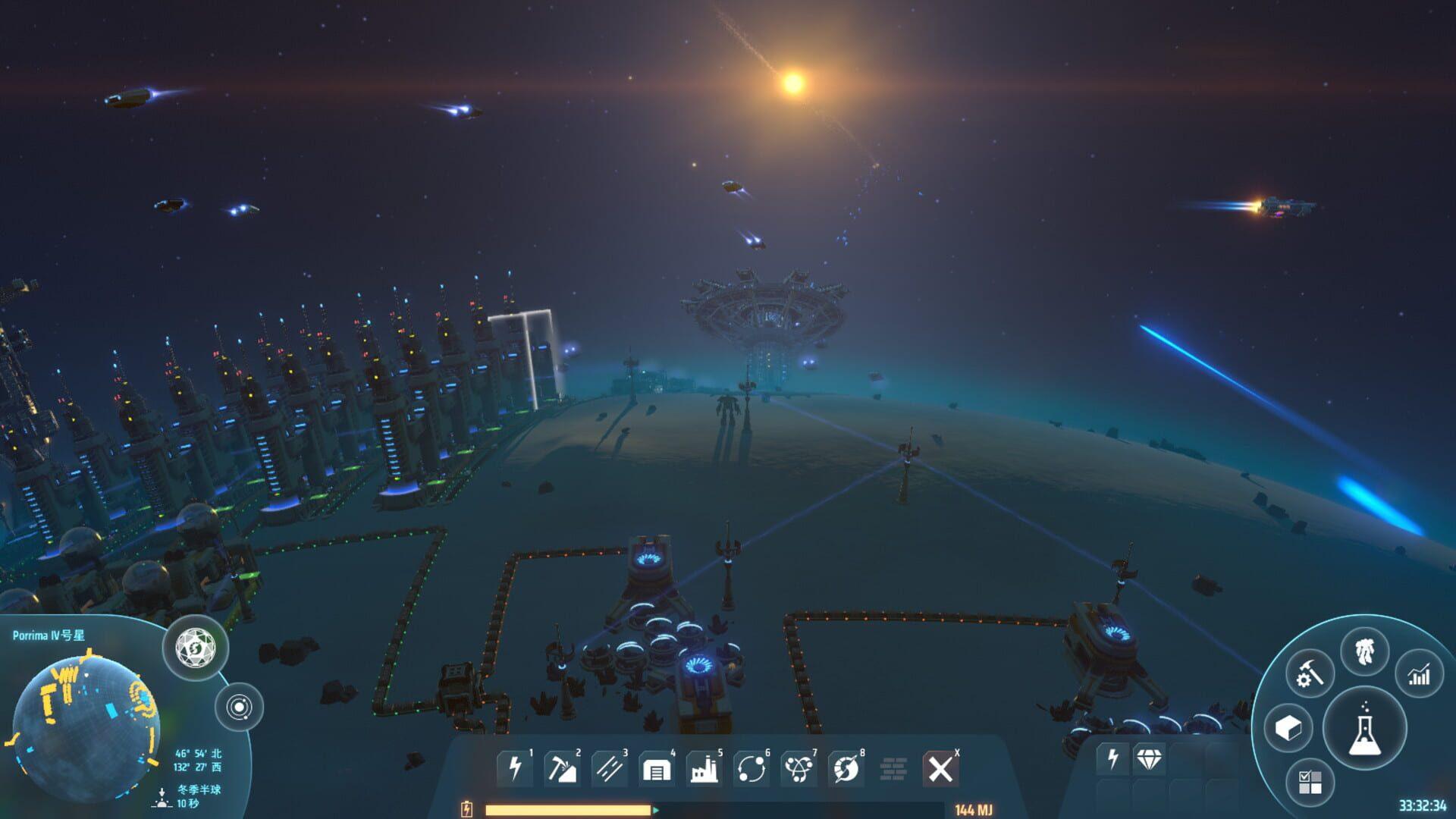 Dyson Sphere Program - główny screenshot z gry