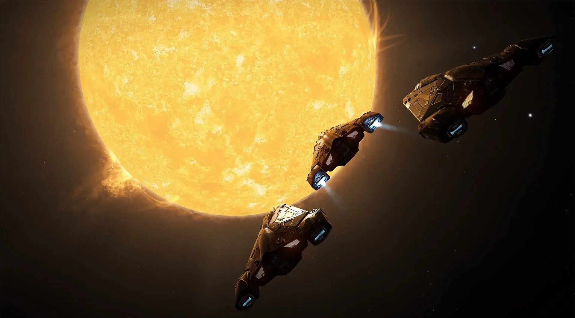 Elite: Dangerous (PS5) - główny screenshot z gry