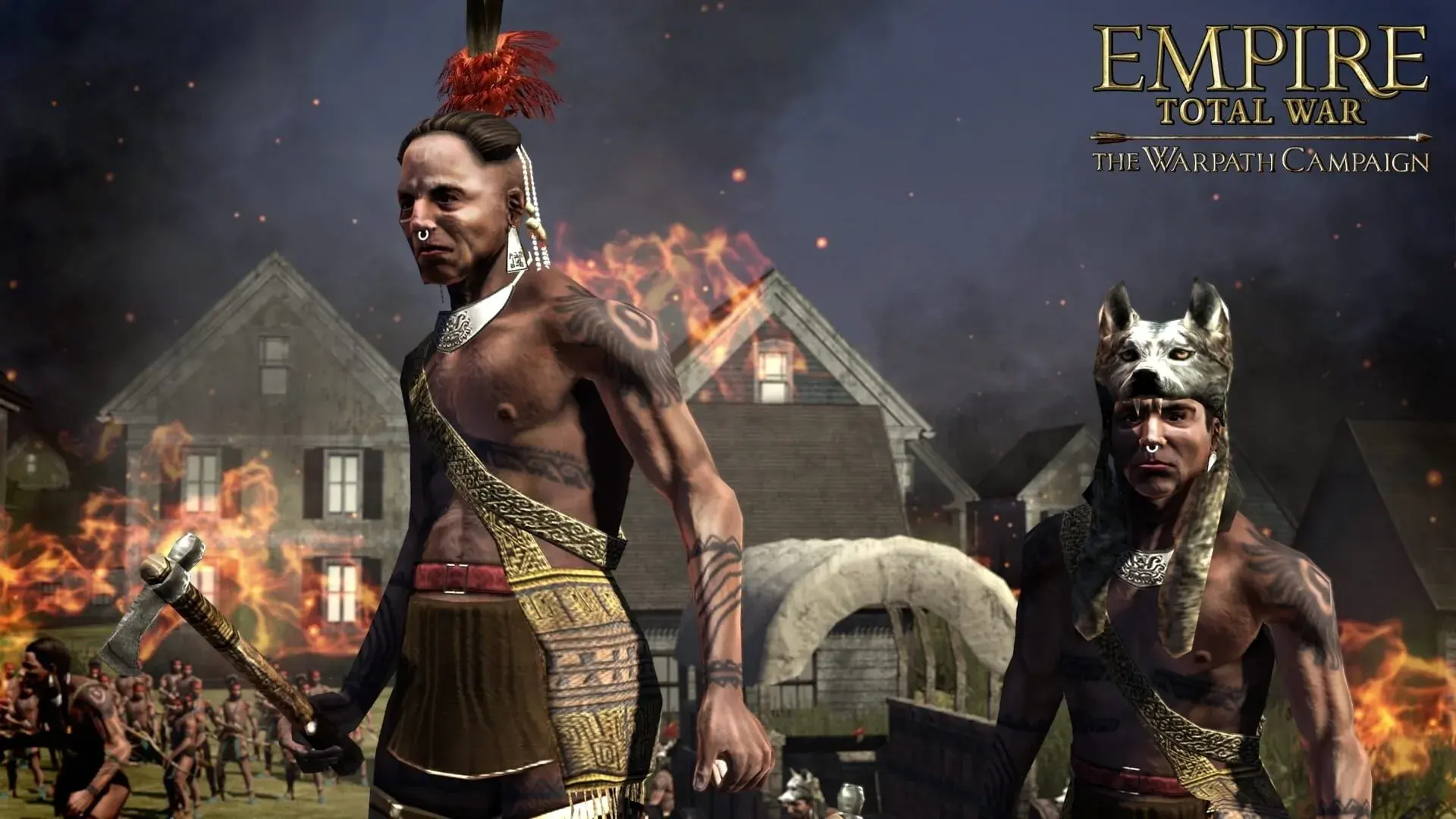 Empire: Total War - The Warpath Campaign - główny screenshot z gry