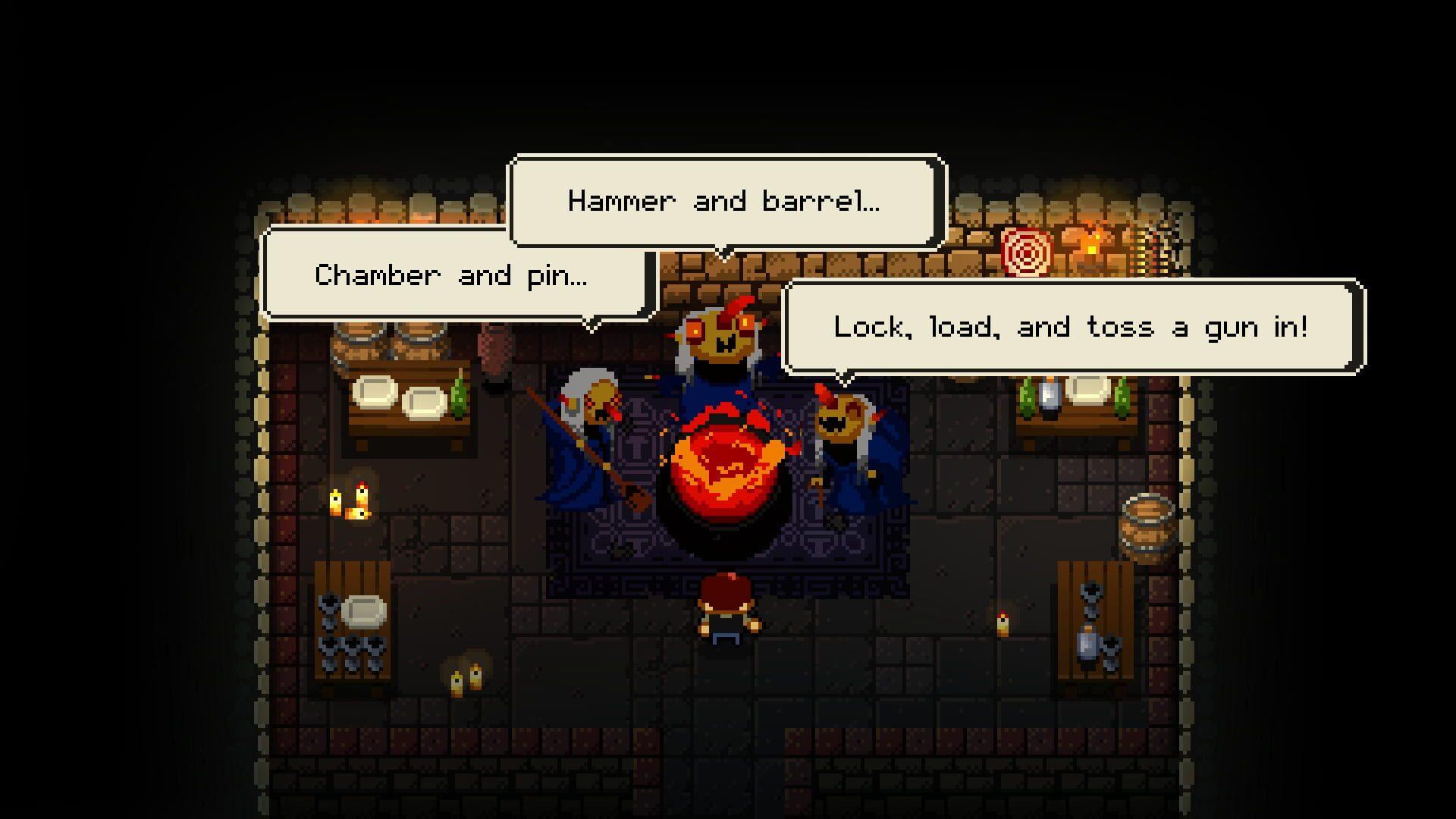 Enter the Gungeon - świat gry, lokacja