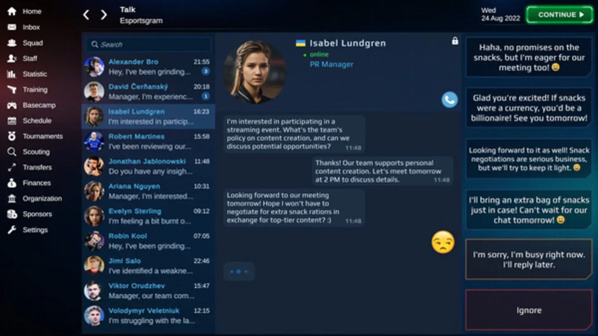 Esports Manager 2026 - gameplay screenshot