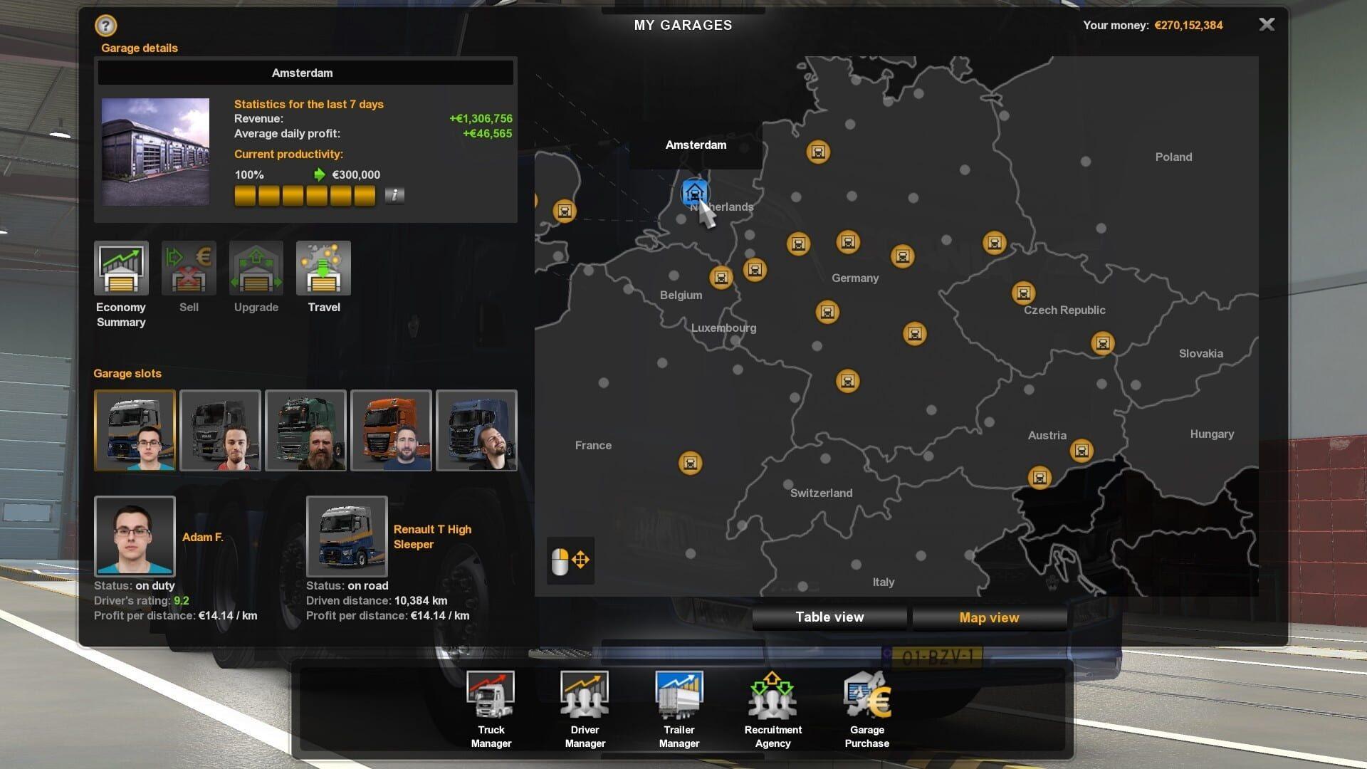 Euro Truck Simulator 2: Game of the Year Edition - świat gry, lokacja