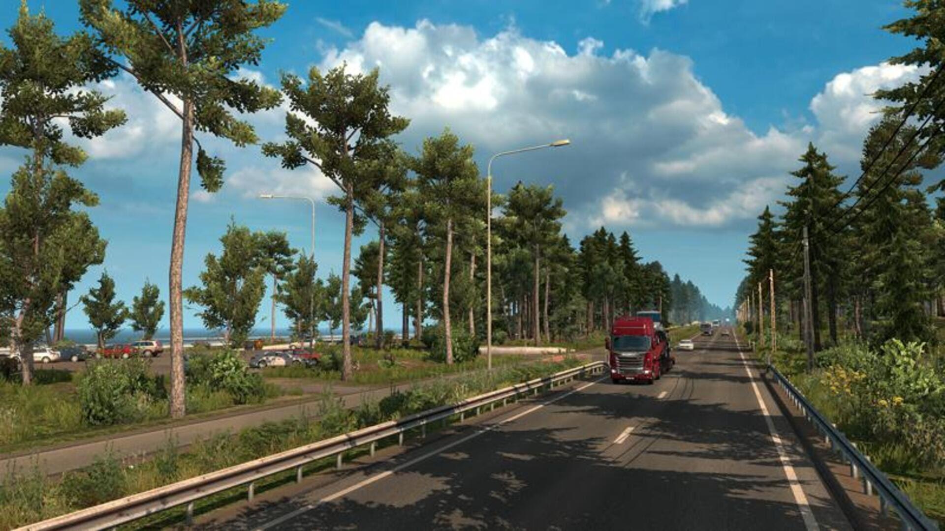 Euro Truck Simulator 2 - Beyond the Baltic Sea - świat gry, lokacja