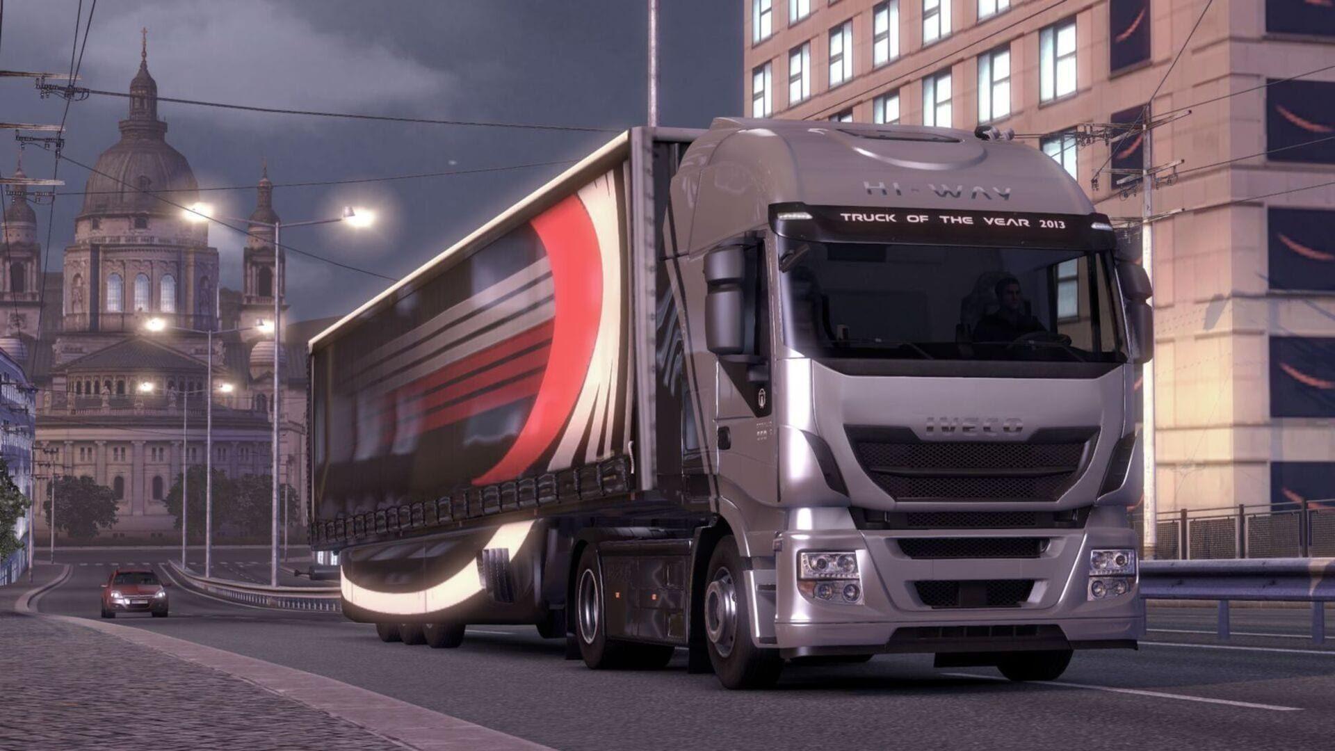 Euro Truck Simulator 2 - Going East! - główny screenshot z gry