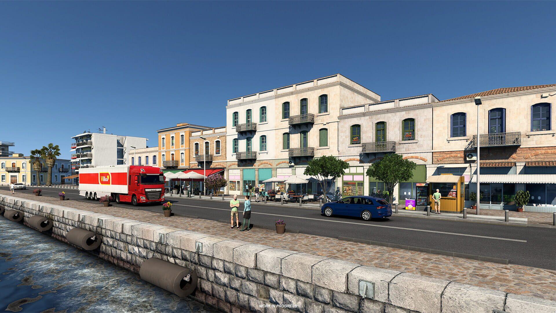 Euro Truck Simulator 2 - Greece - główny screenshot z gry