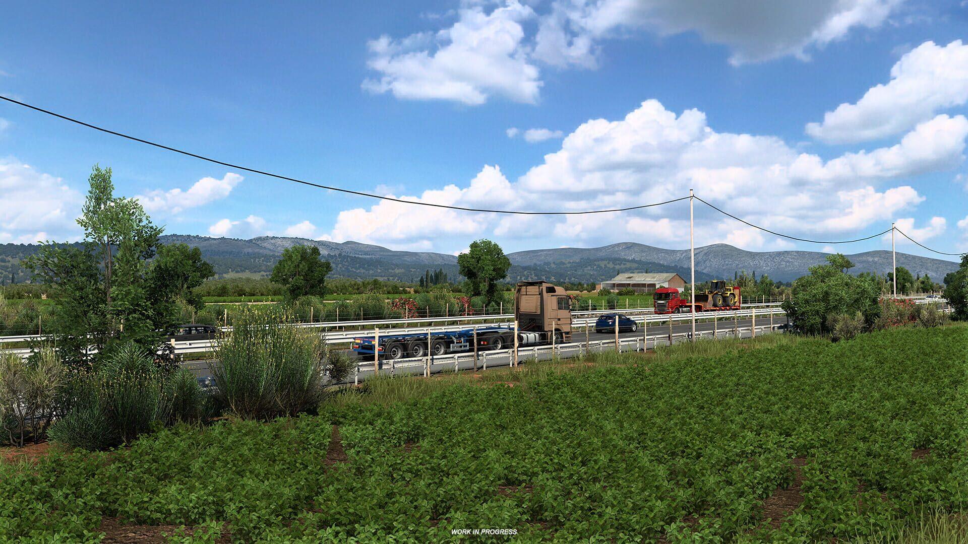 Euro Truck Simulator 2 - Greece - akcja w grze