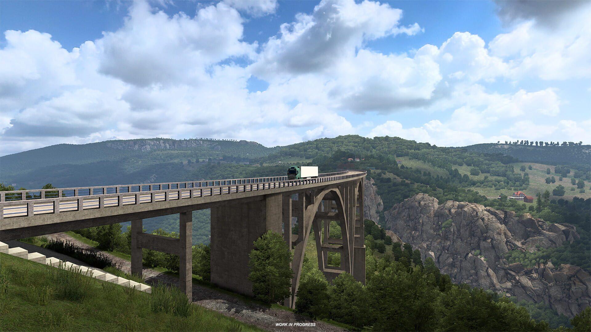 Euro Truck Simulator 2: West Balkans - główny screenshot z gry