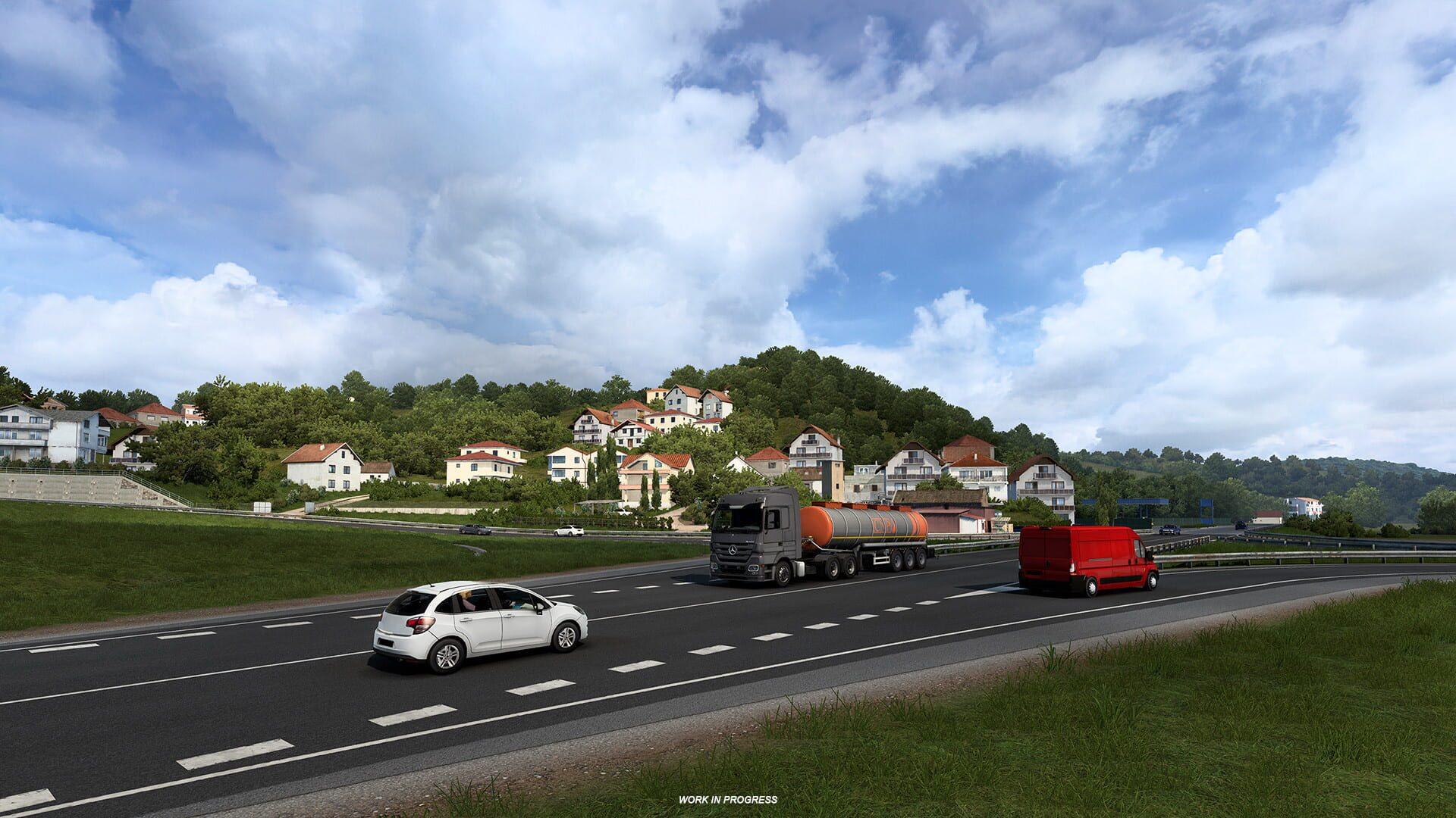 Euro Truck Simulator 2: West Balkans - obrazek z gry