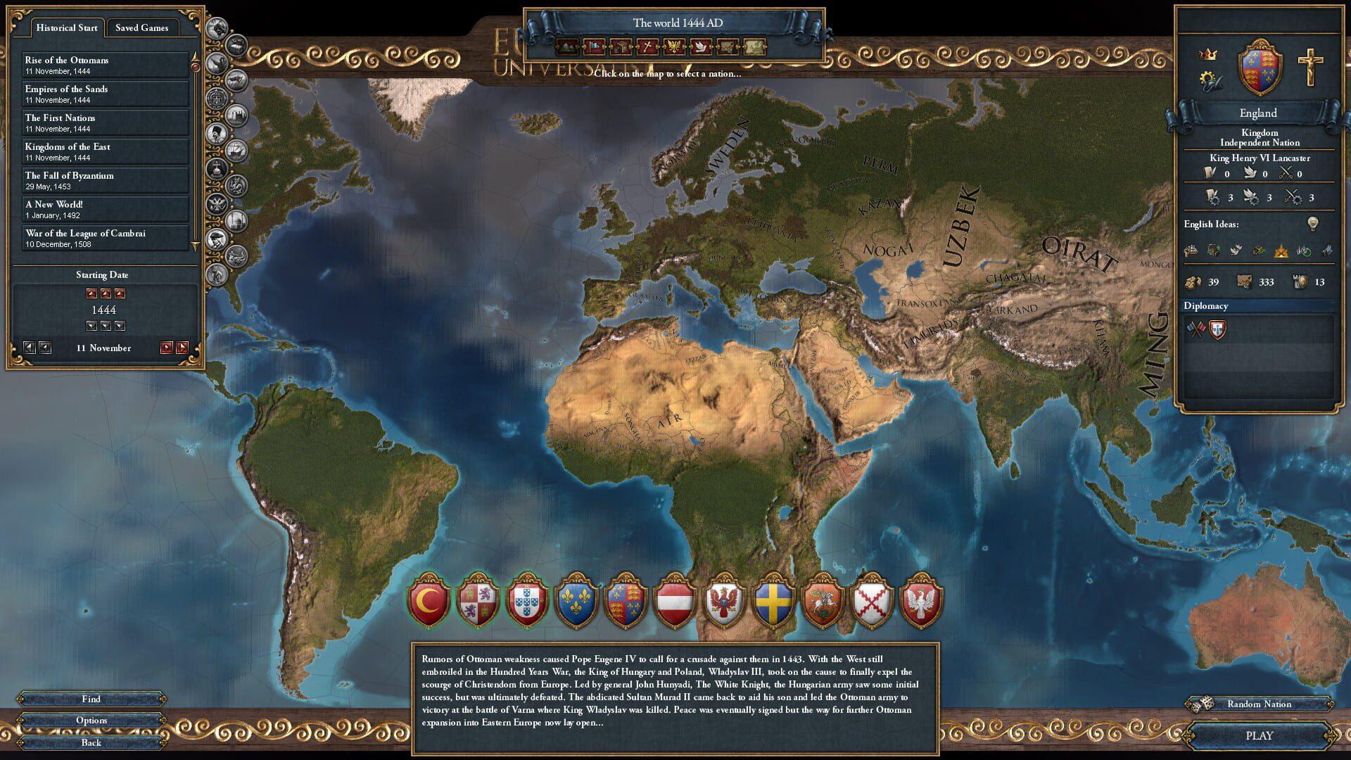 Europa Universalis IV - screenshot wysokiej jakości