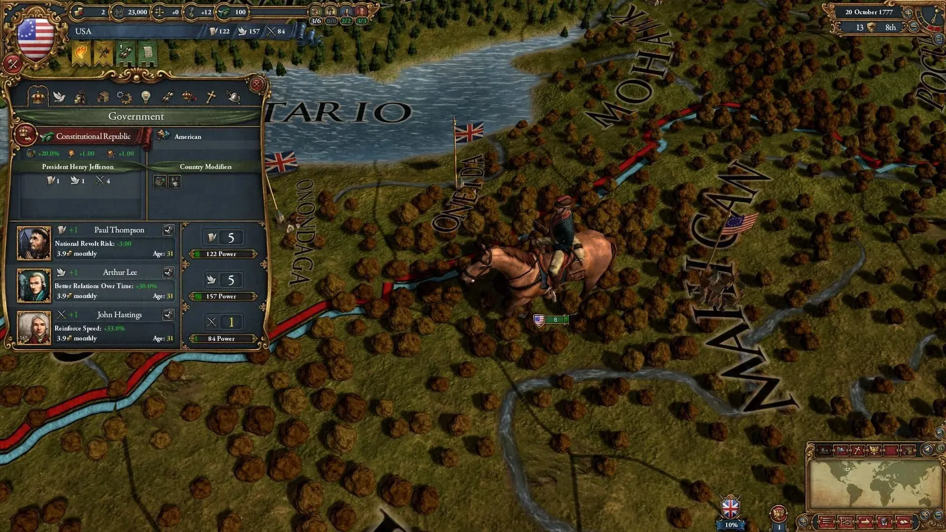 Europa Universalis IV: American Dream - obrazek z gry